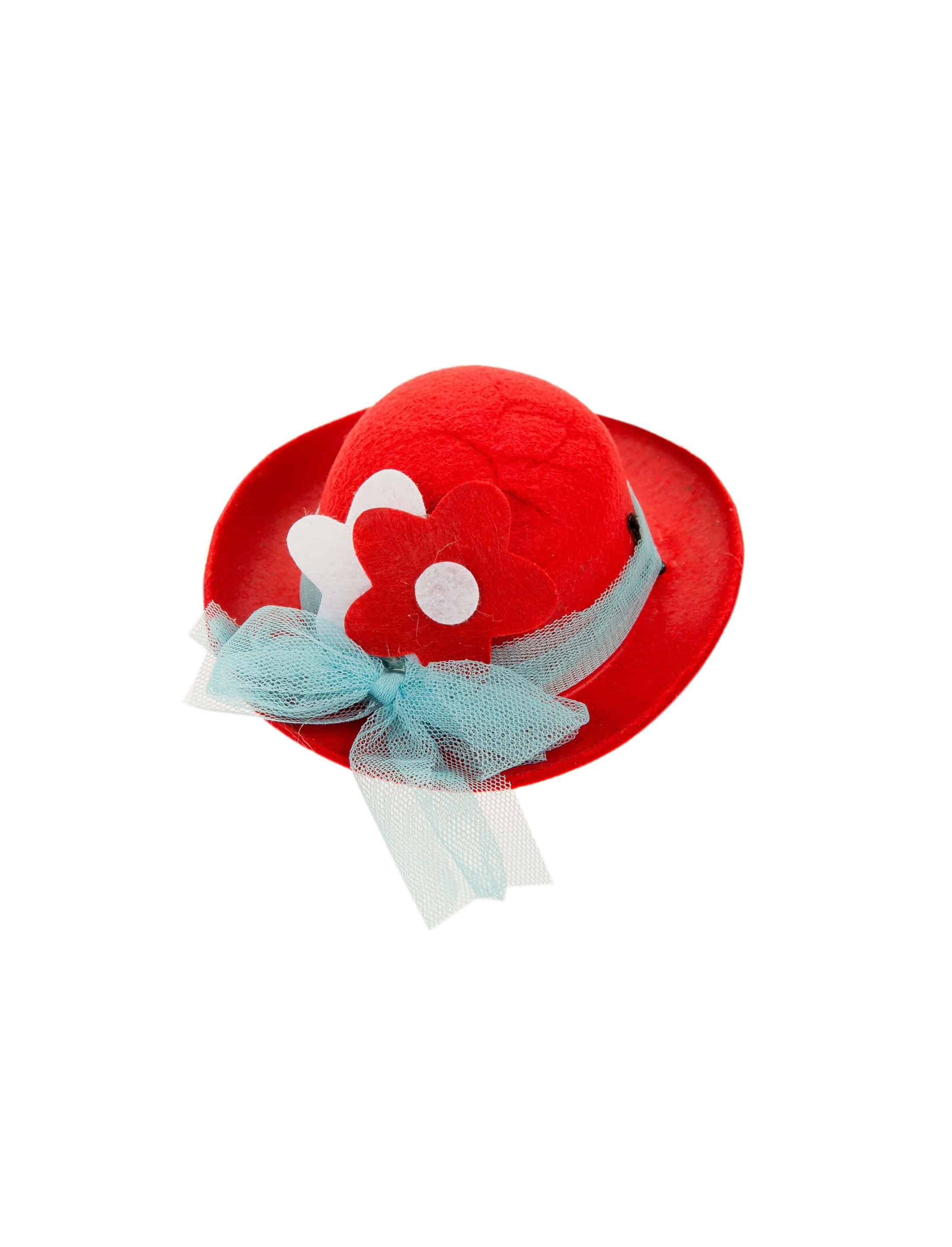 Mini Melone Clown mit Blume rot