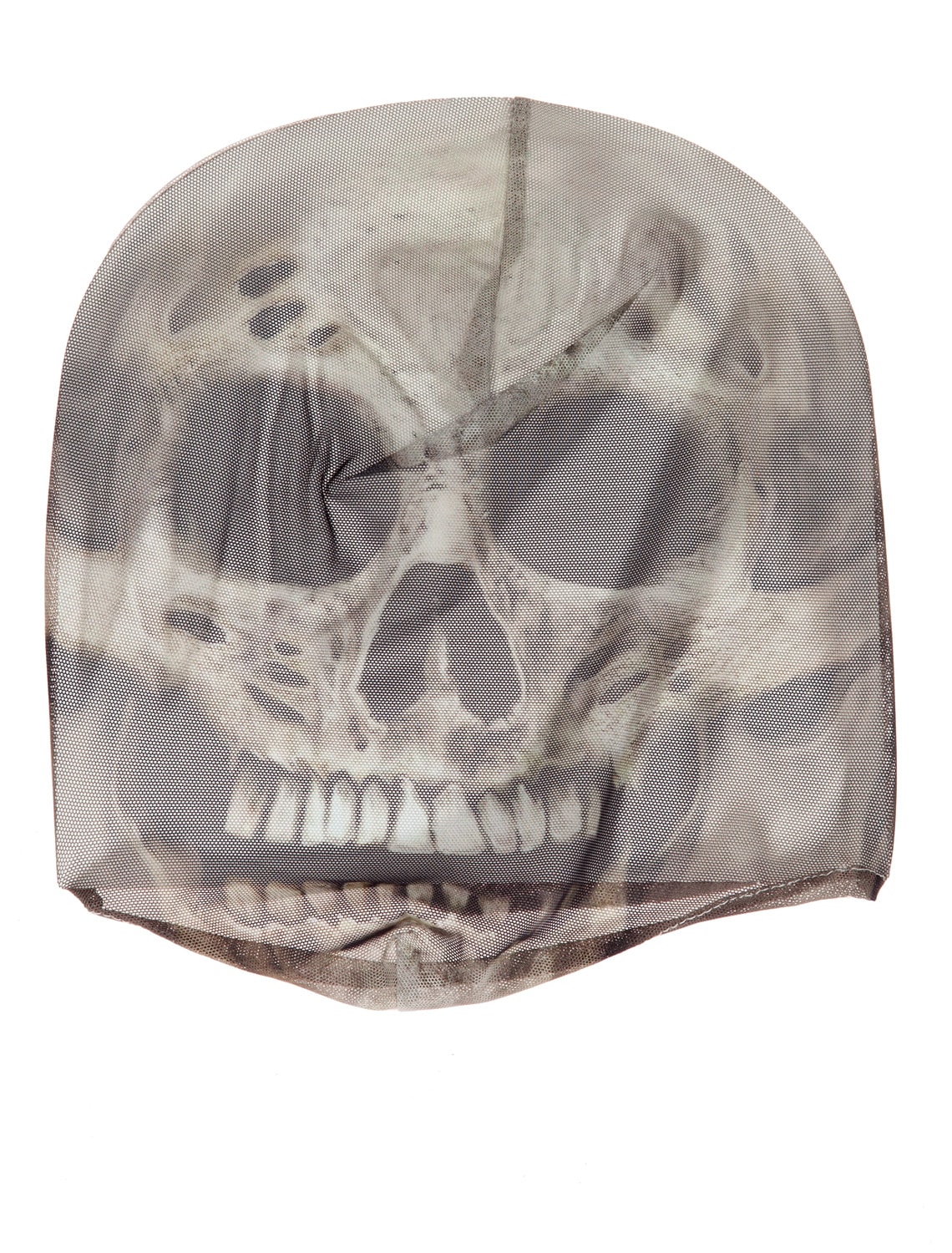 Maske Totenkopf beige