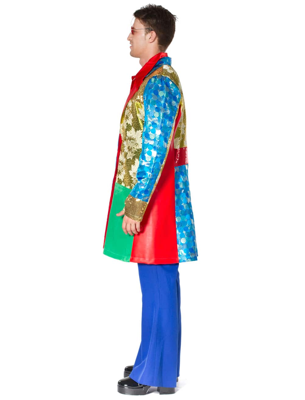 Showmantel Herr blau/rot  58
