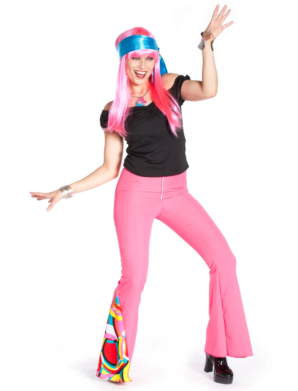 Schlaghose Hippie Damen rot Damen rot 38 Schlaghose Hippie Damen rot Damen rot 38