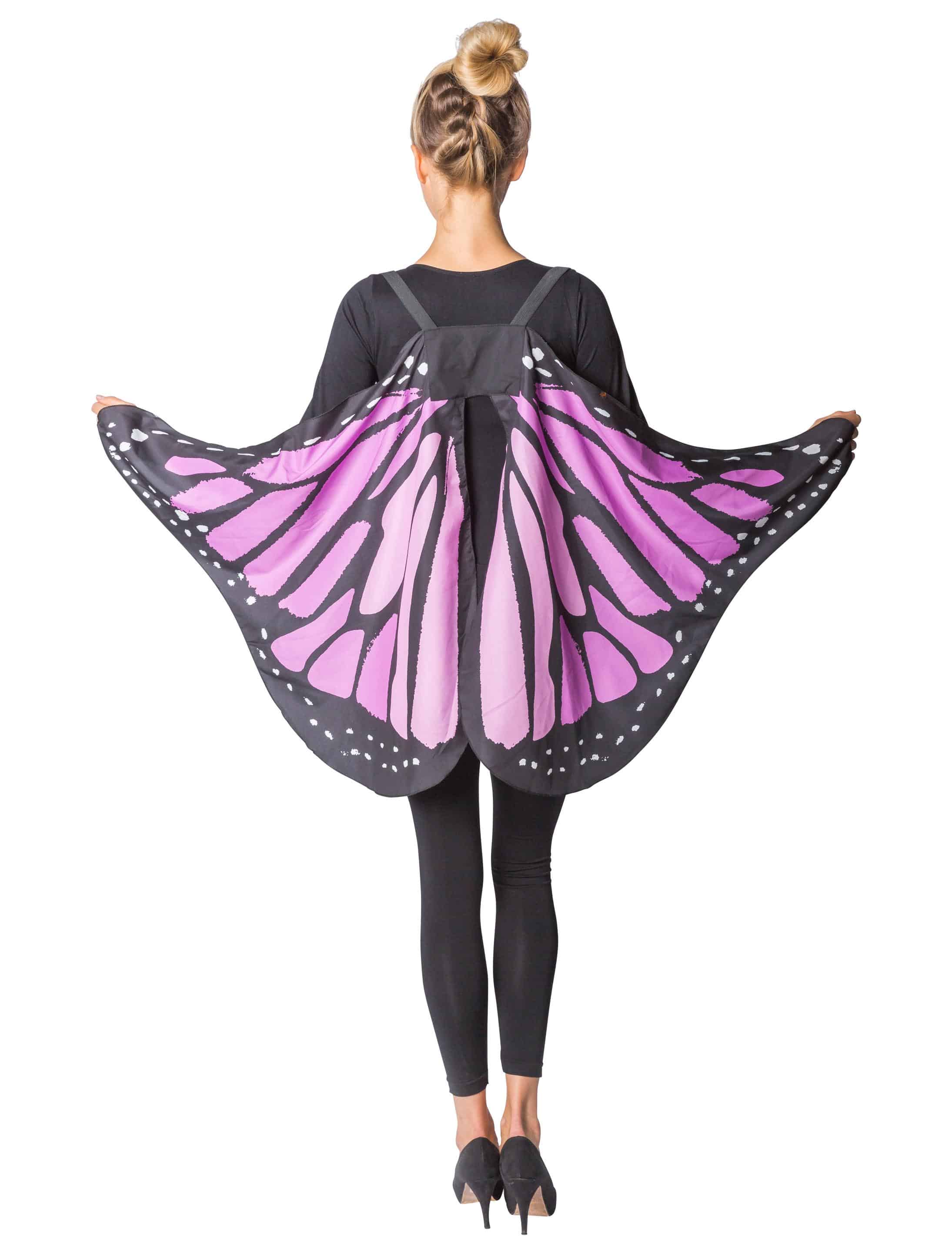 Schmetterlingsflügel 143x65cm lila