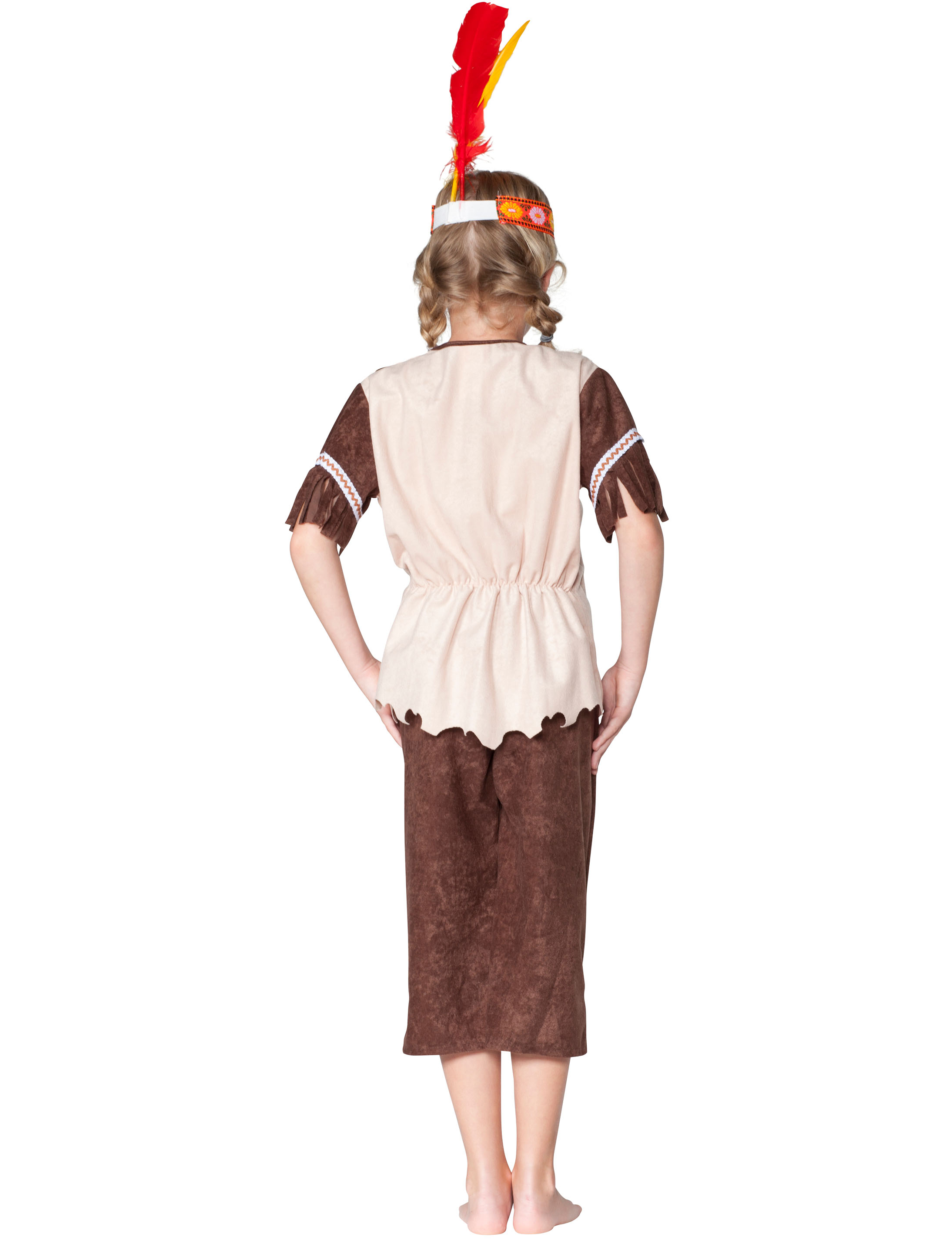 Indianerin Honani Mädchen 2-tlg. beige 116 Indianerin Honani Mädchen 2-tlg. beige 116