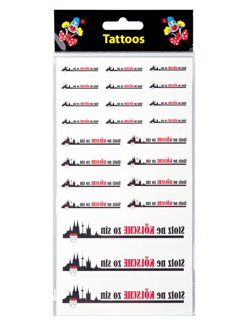 Tattoos Stolz ne Kölsche zo sin mit Skyline