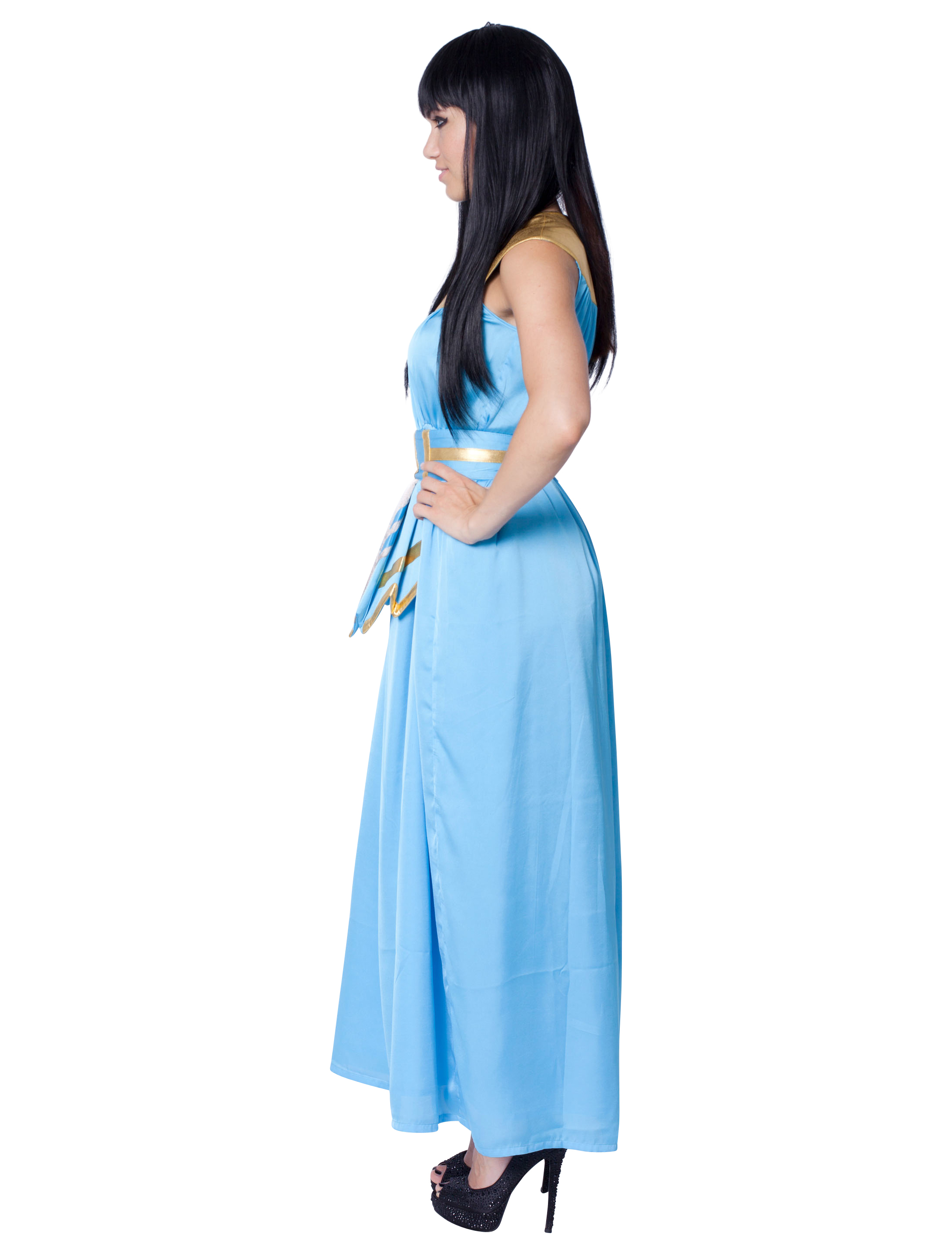 Kleid Cleopatra 2-tlg. hellblau 44