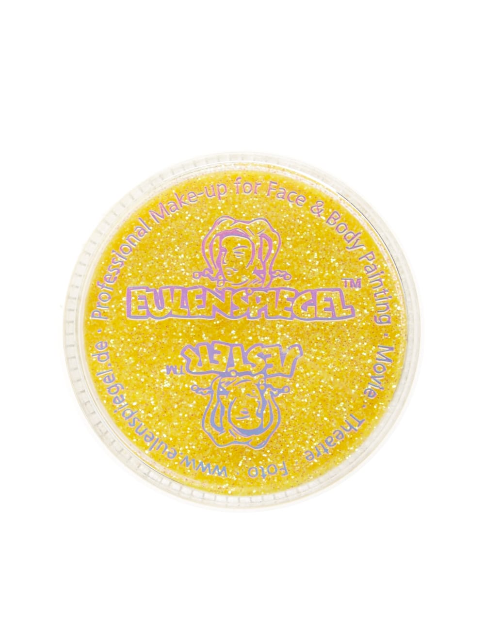 Glitzer fein 6g candy yellow