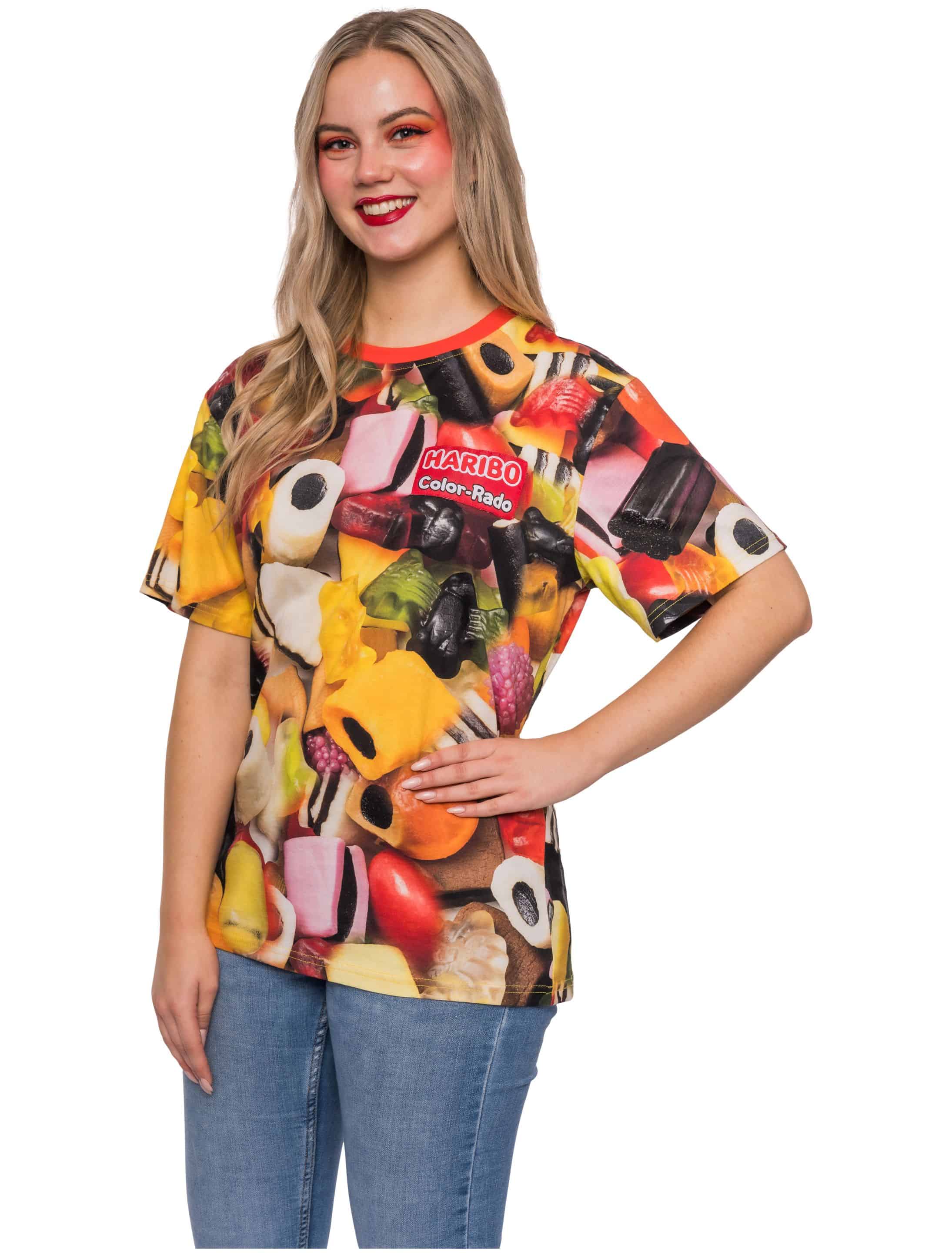 T-Shirt HARIBO Color-Rado Unisex bunt XL