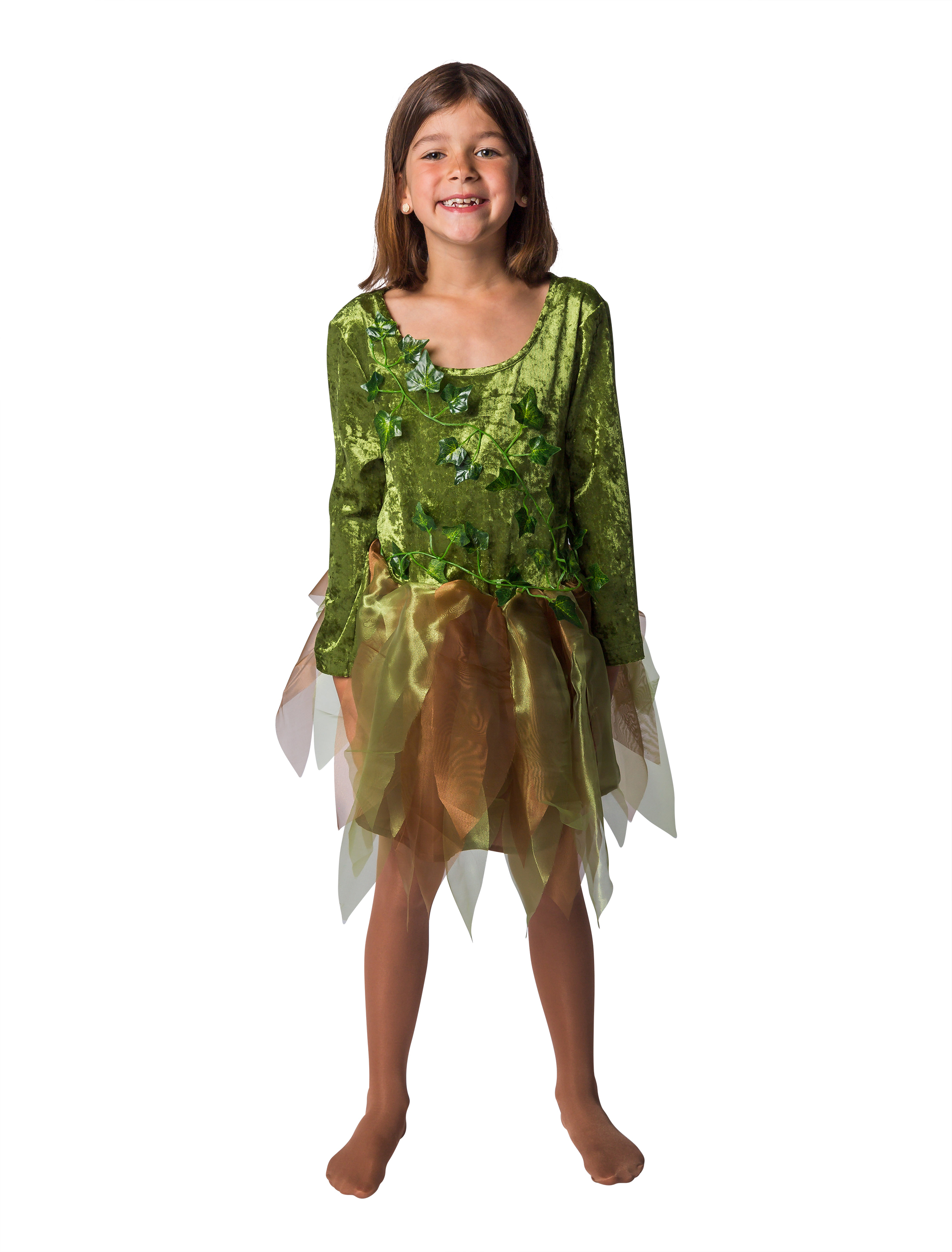 Kleid Waldfee Kinder grün 140
