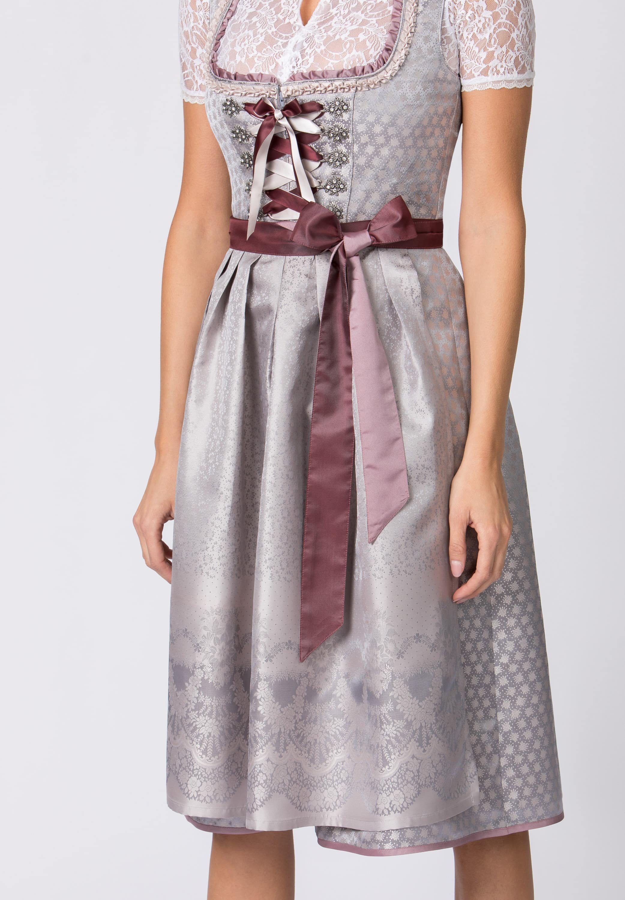 Dirndl Lia Damen silber 38