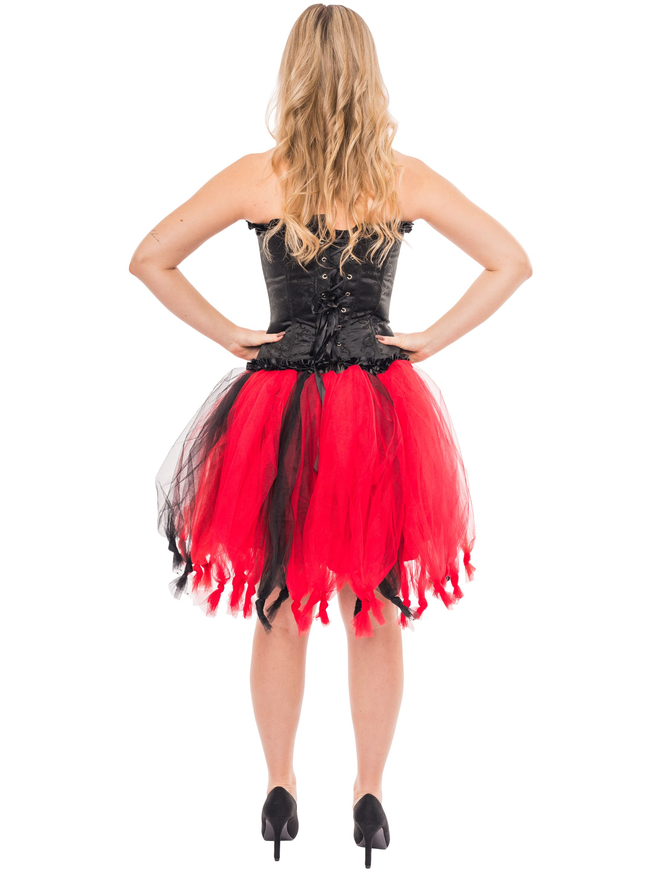 Petticoat de luxe rot/schwarz one size