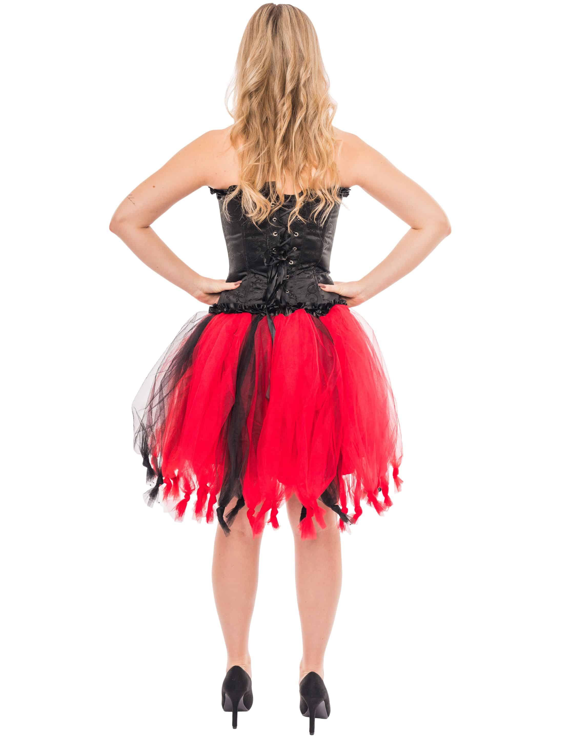 Petticoat de luxe rot/schwarz one size Petticoat de luxe rot/schwarz one size