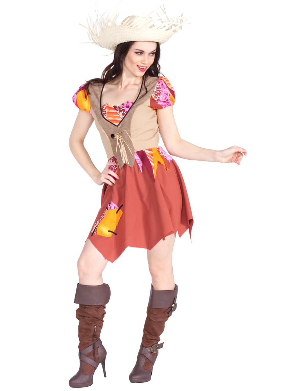 Kleid Vogelscheuche 46