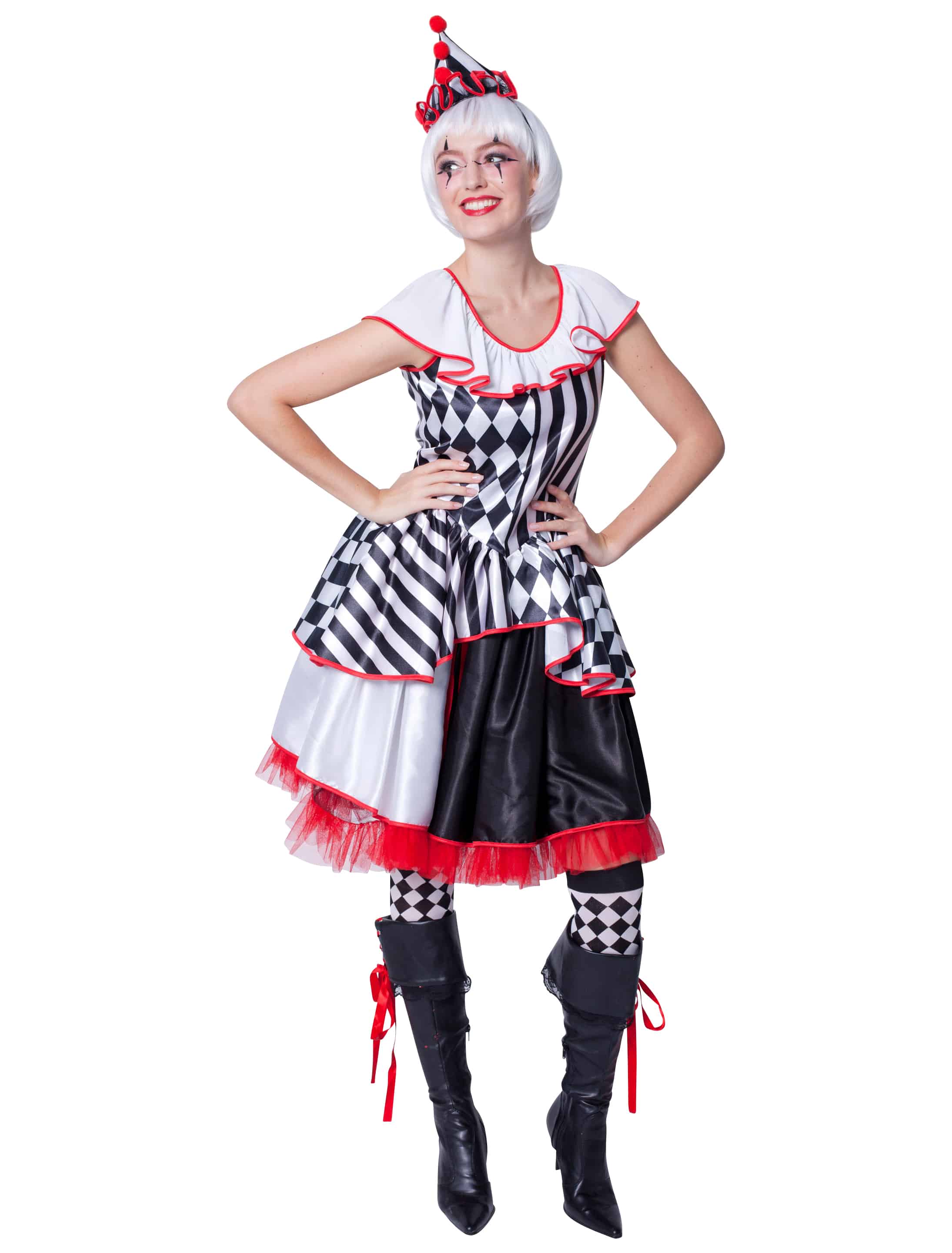 Harlekin Dame 2 tlg. 36 Harlekin Dame 2 tlg. 36