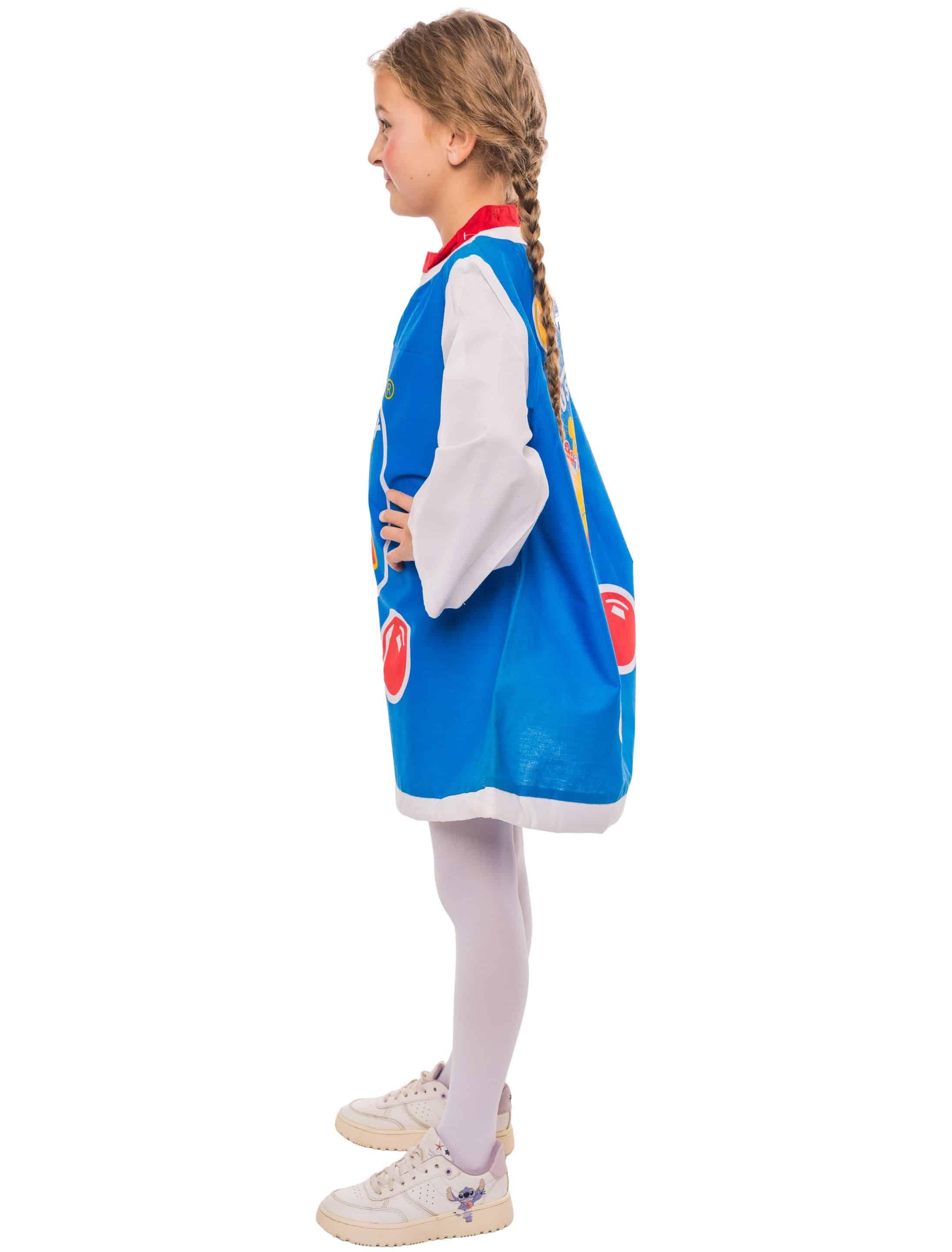 Kleid Pustefix Kinder Mädchen blau 128