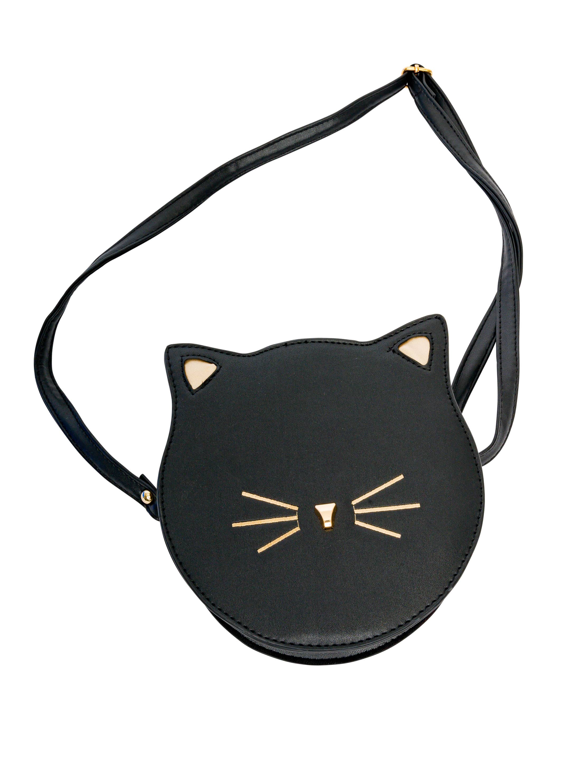 Tasche Katze schwarz