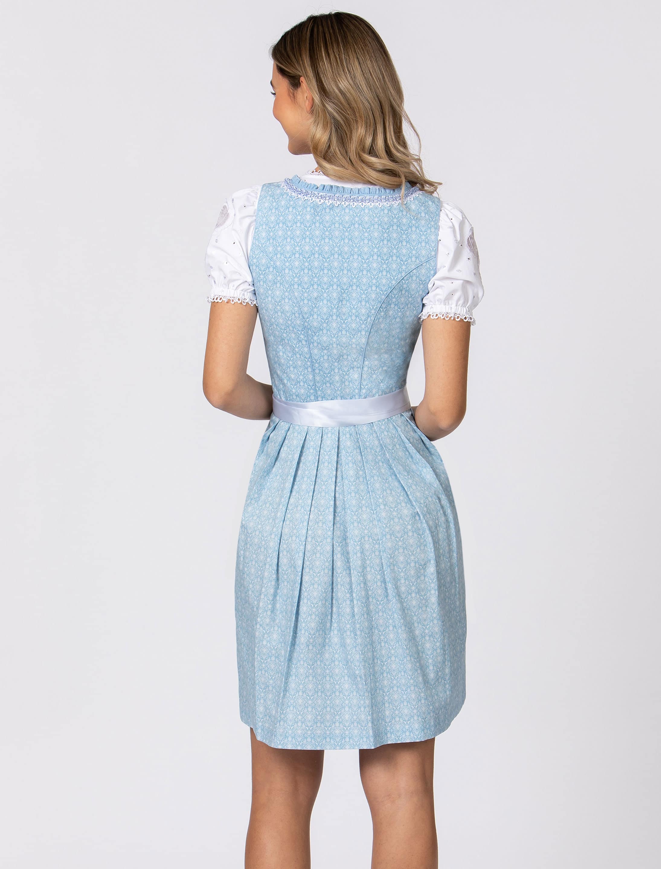 Dirndl Kim Damen hellblau 42