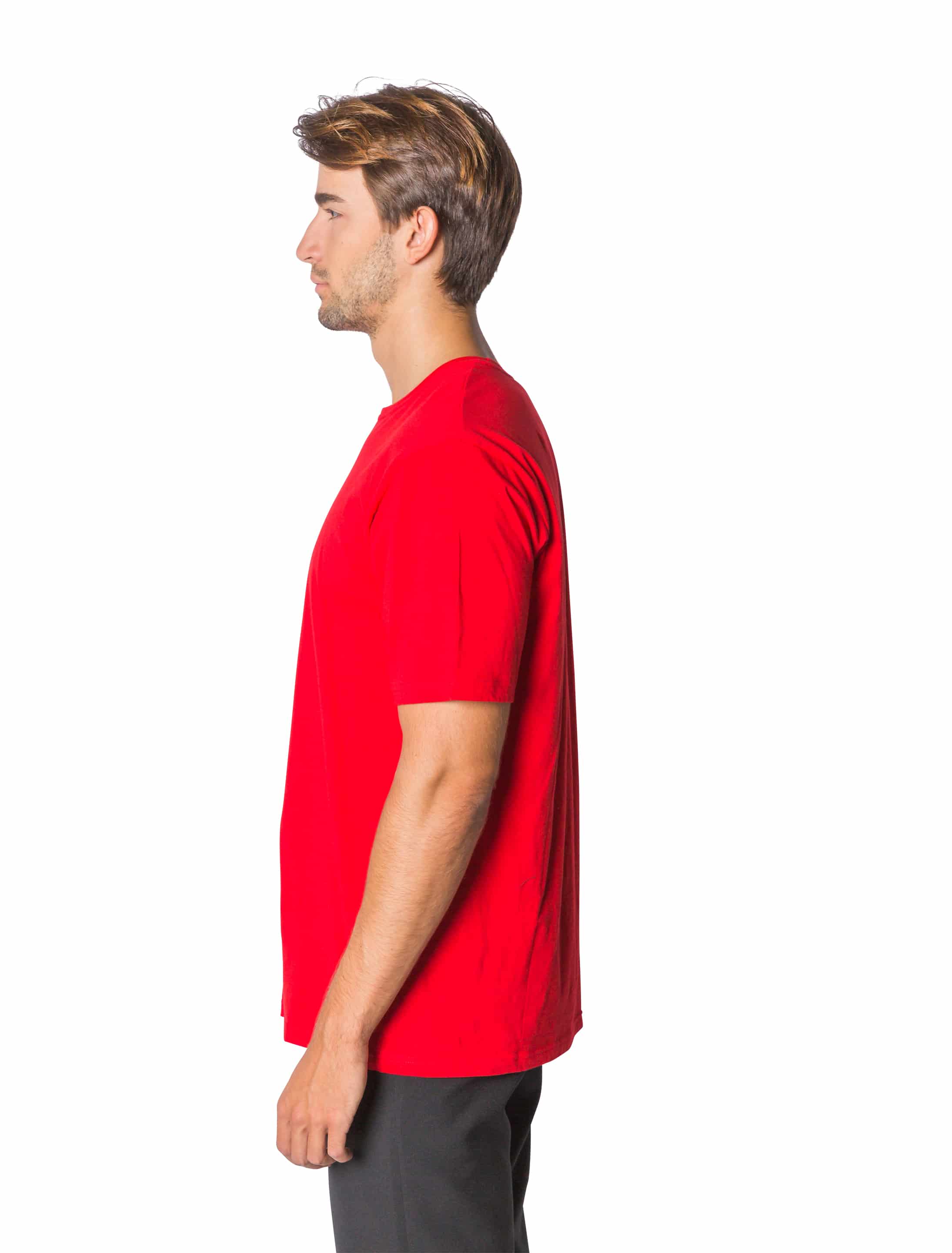 T-Shirt Herren rot L