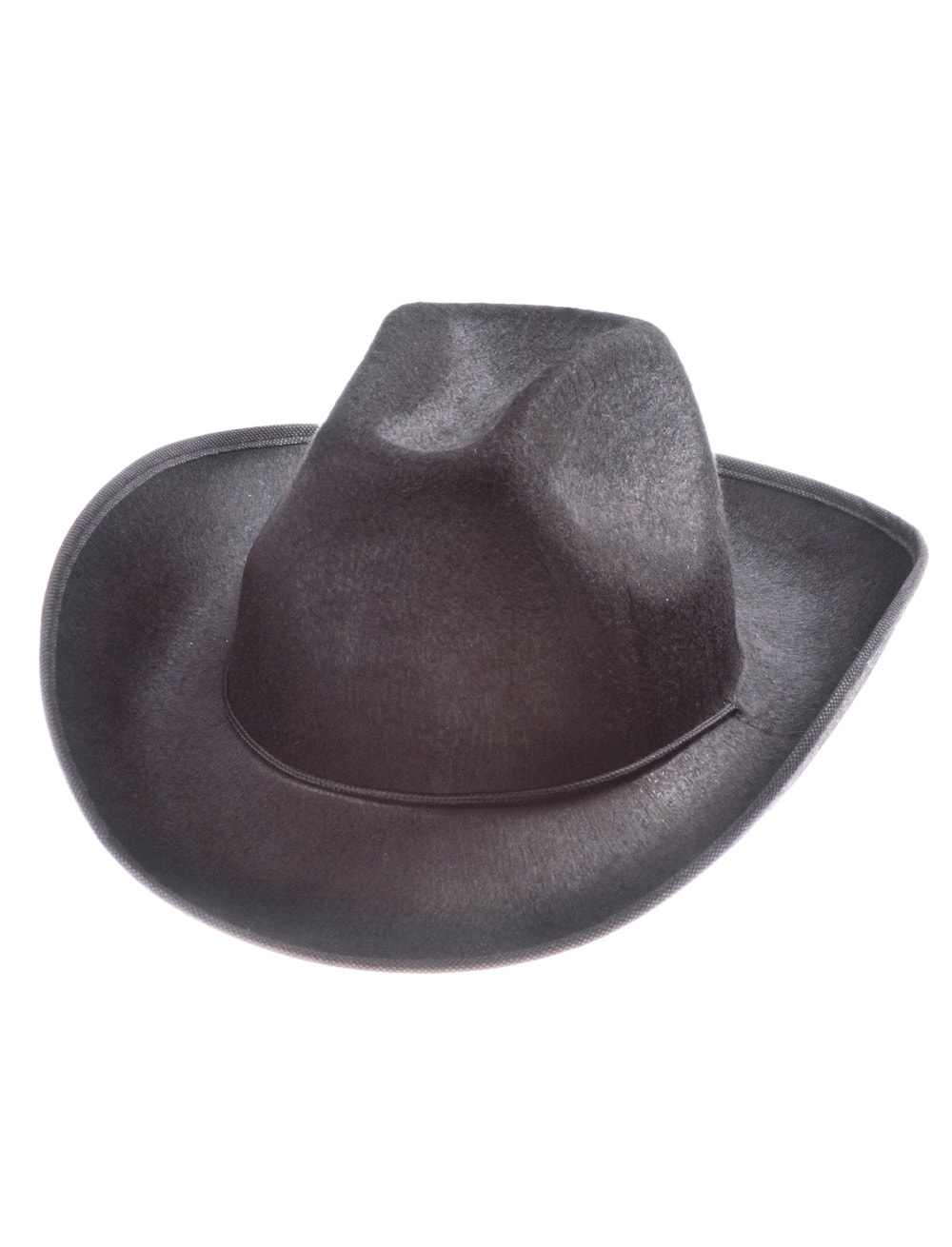 Cowboyhut Filz schwarz 59