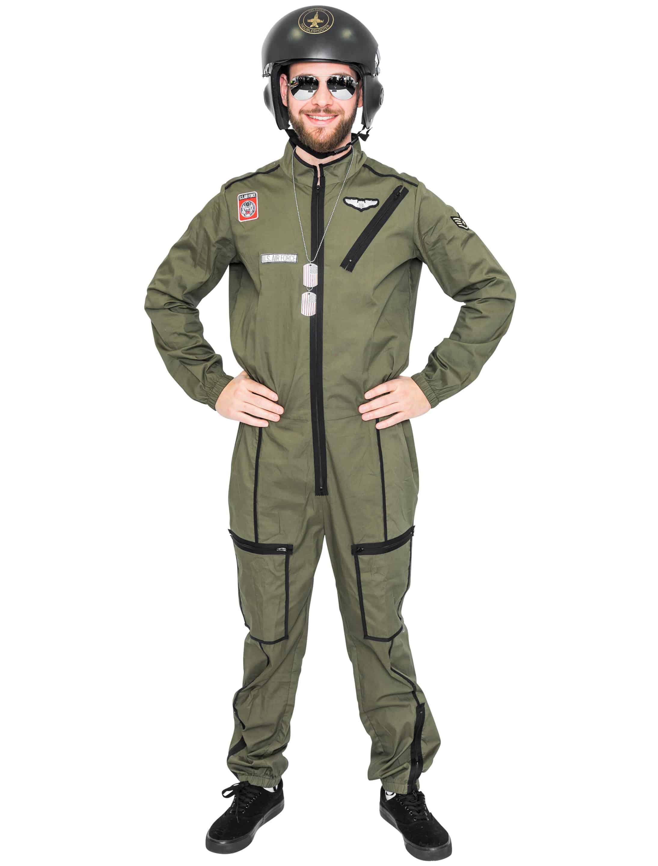 Jetpilot Herren olivgrün 58