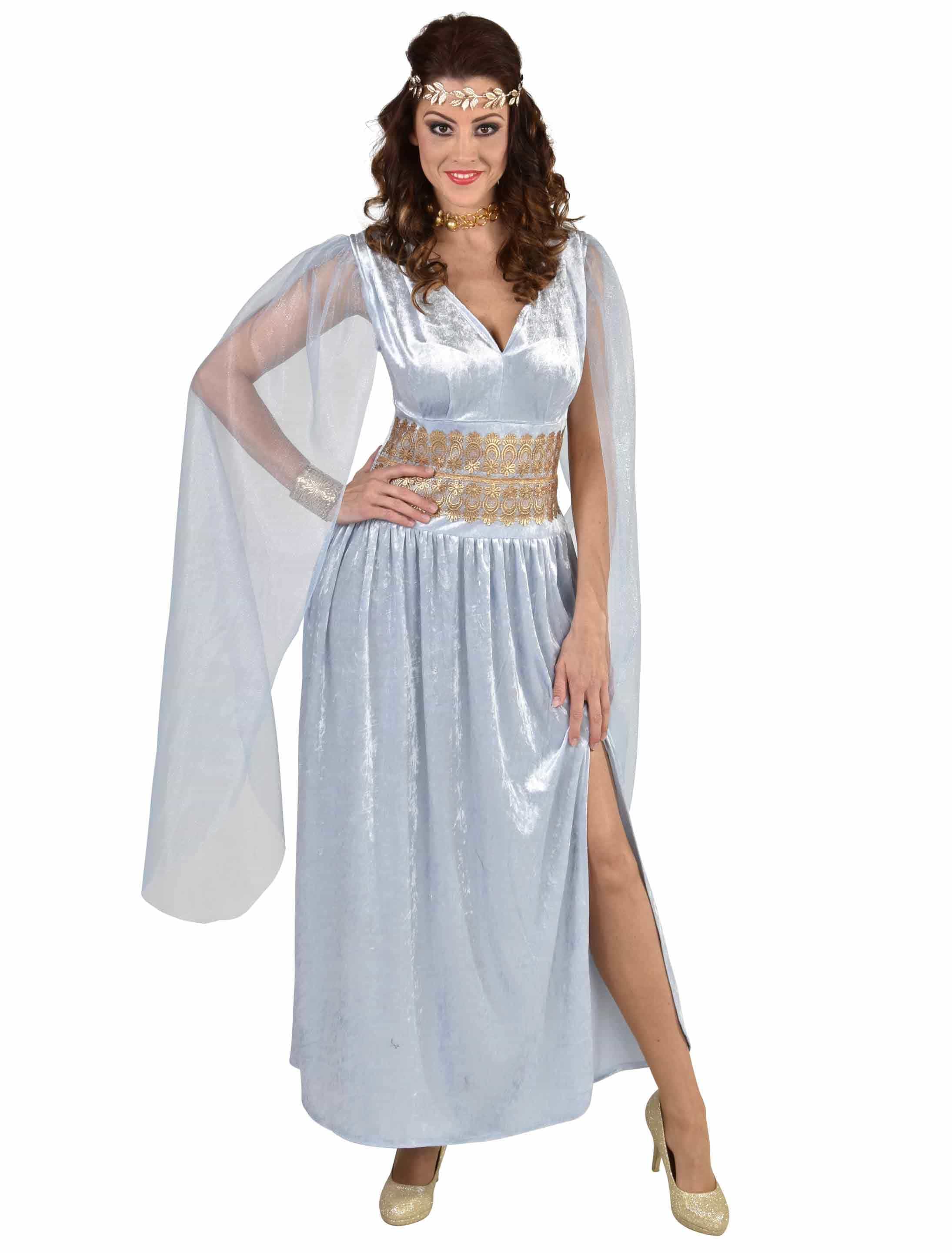 Kleid Römerin Damen hellblau XL Kleid Römerin Damen hellblau XL