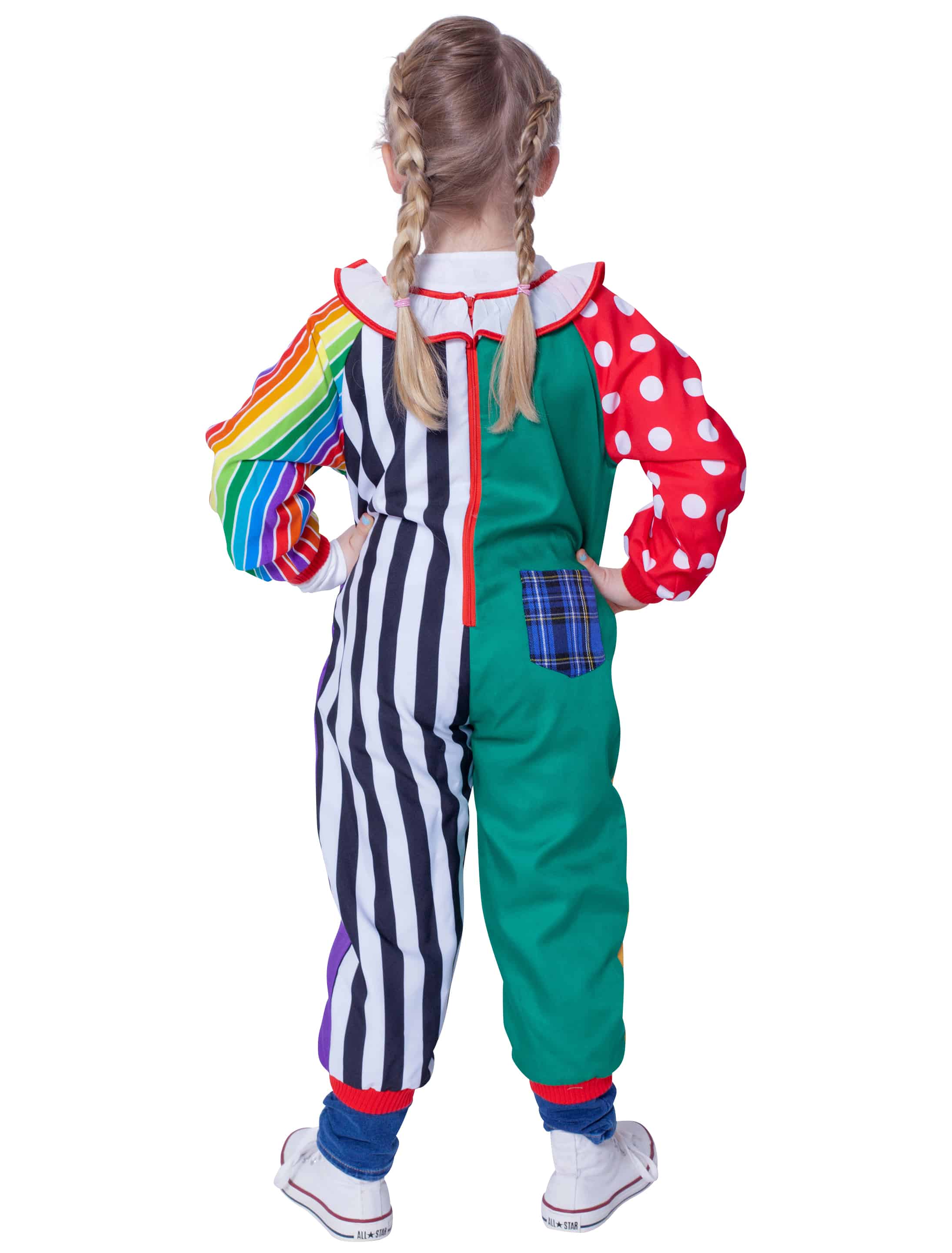 Overall Clown Kinder mehrfarbig 116