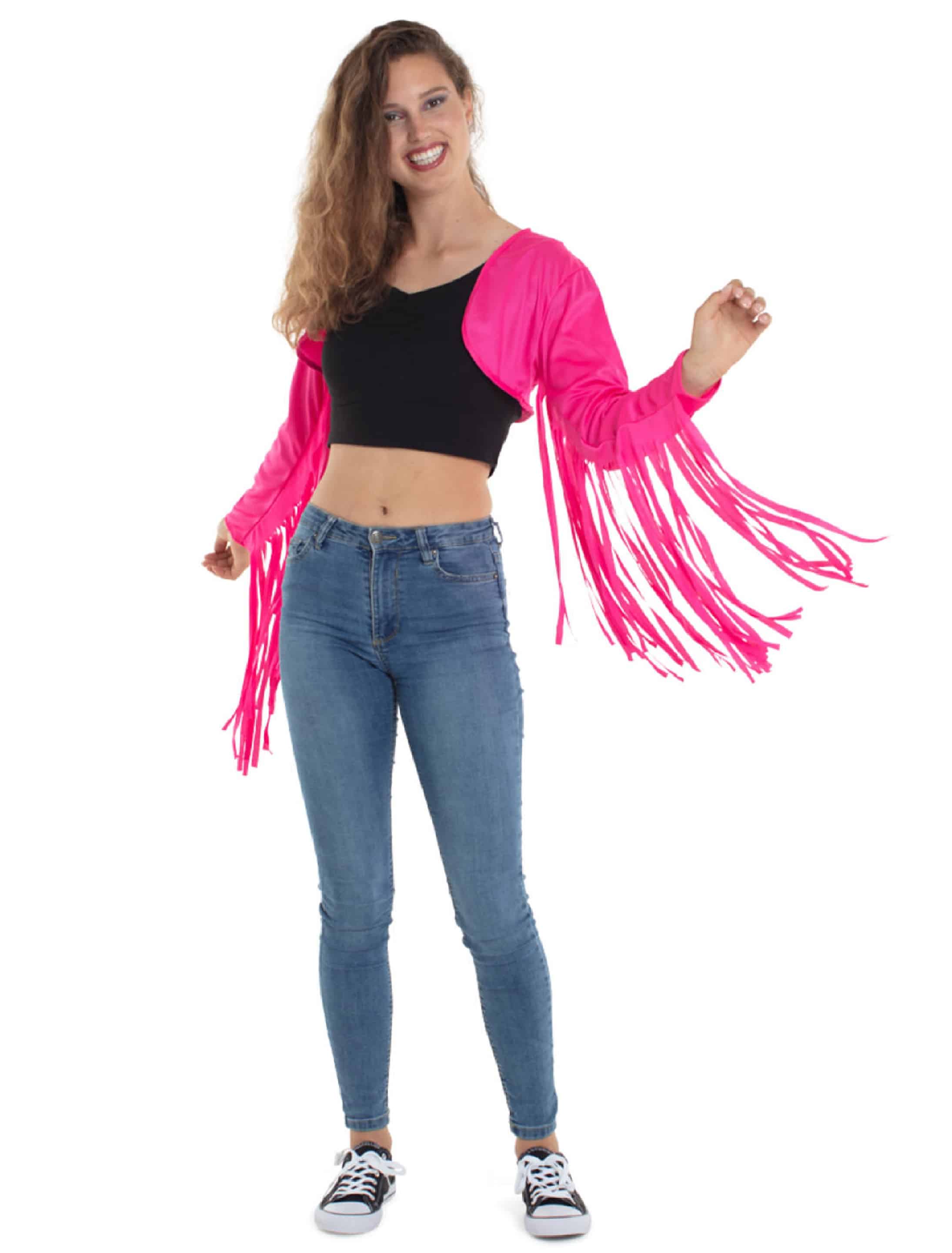 Bolero Fransen pink Bolero Fransen pink
