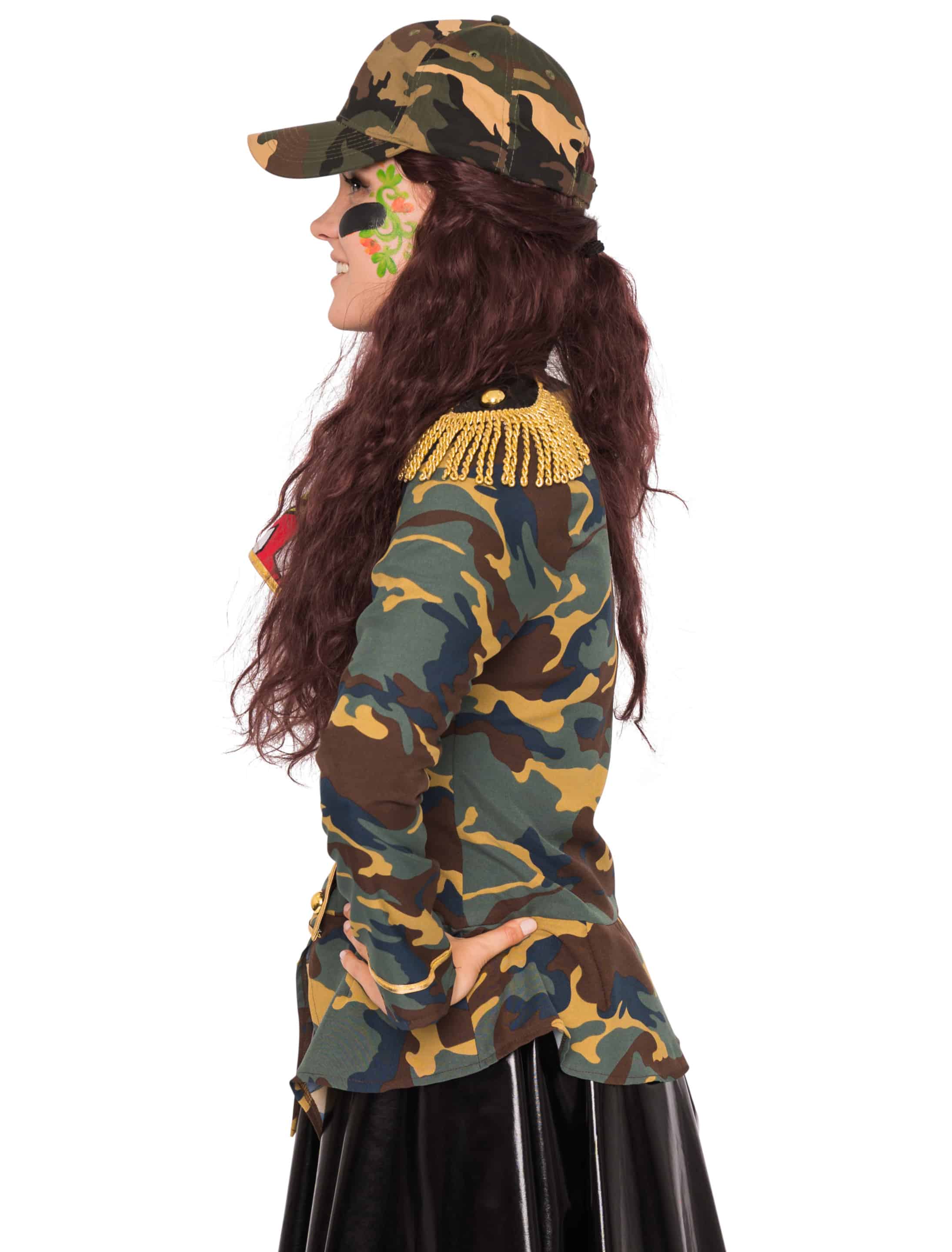 Jacke Camouflage Damen camouflage L