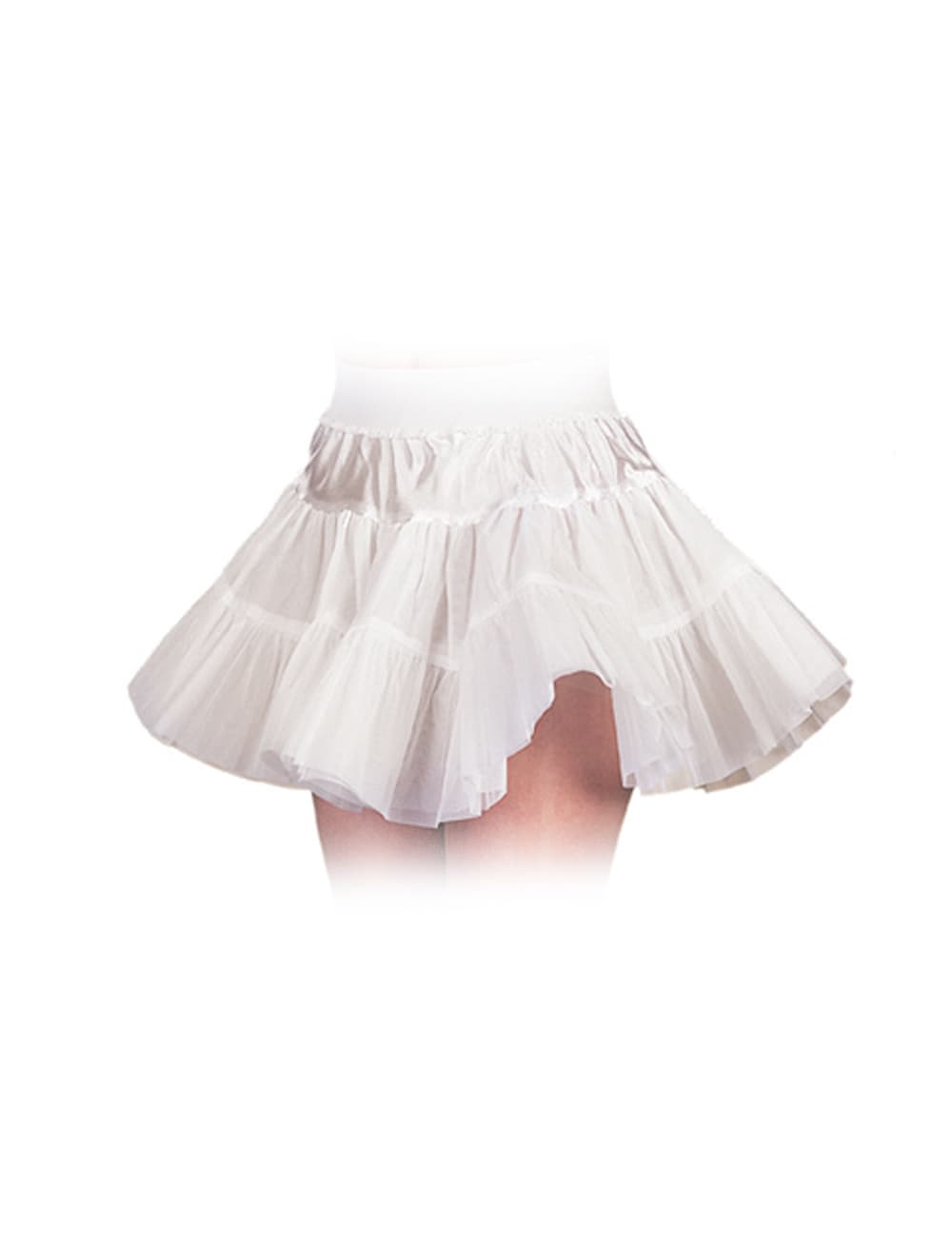 Petticoat hart Kinder weiß 164