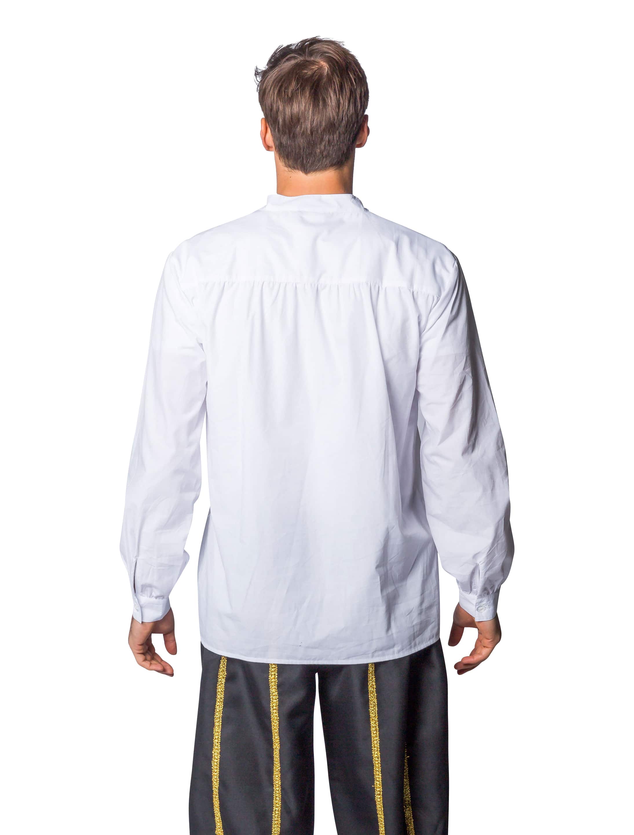 Shirt langarm Pirat weiß 3XL/4XL