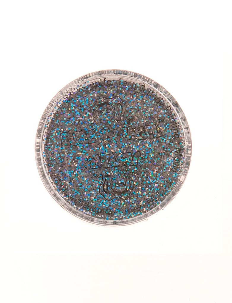 Glitzer mittel Holo Juwel 6g silber