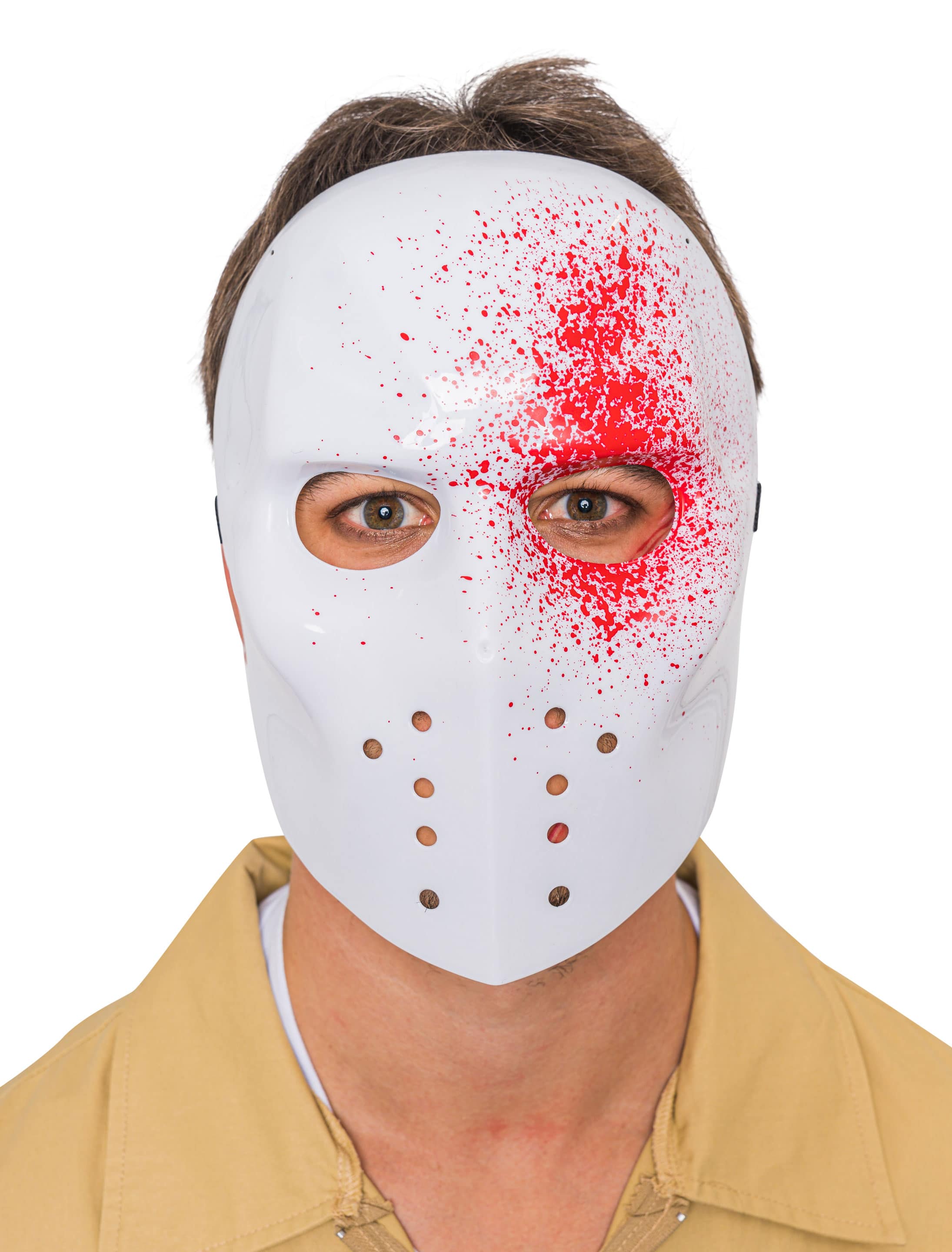 Maske blutig rot/weiß