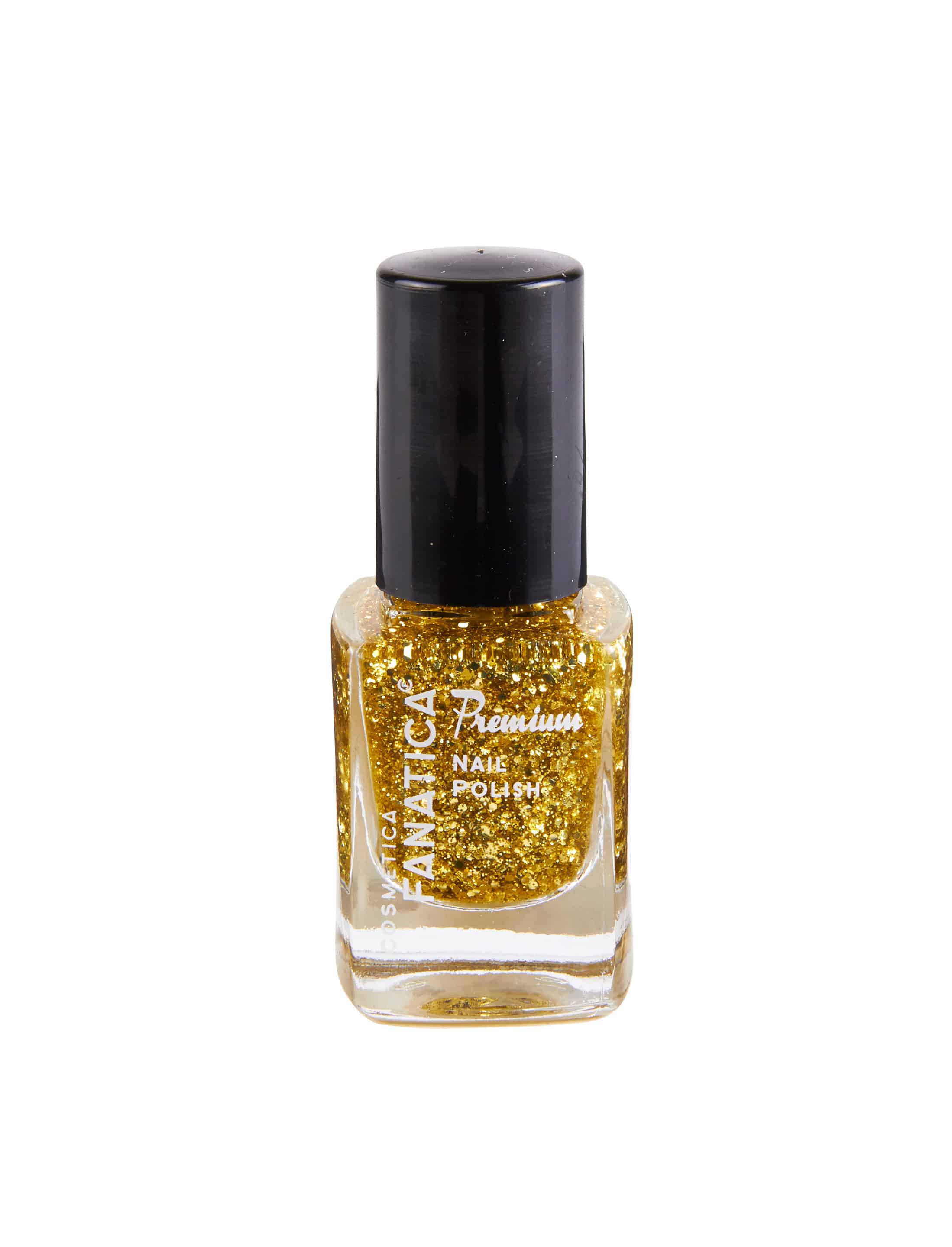 Nagellack Glitzer 12ml gold