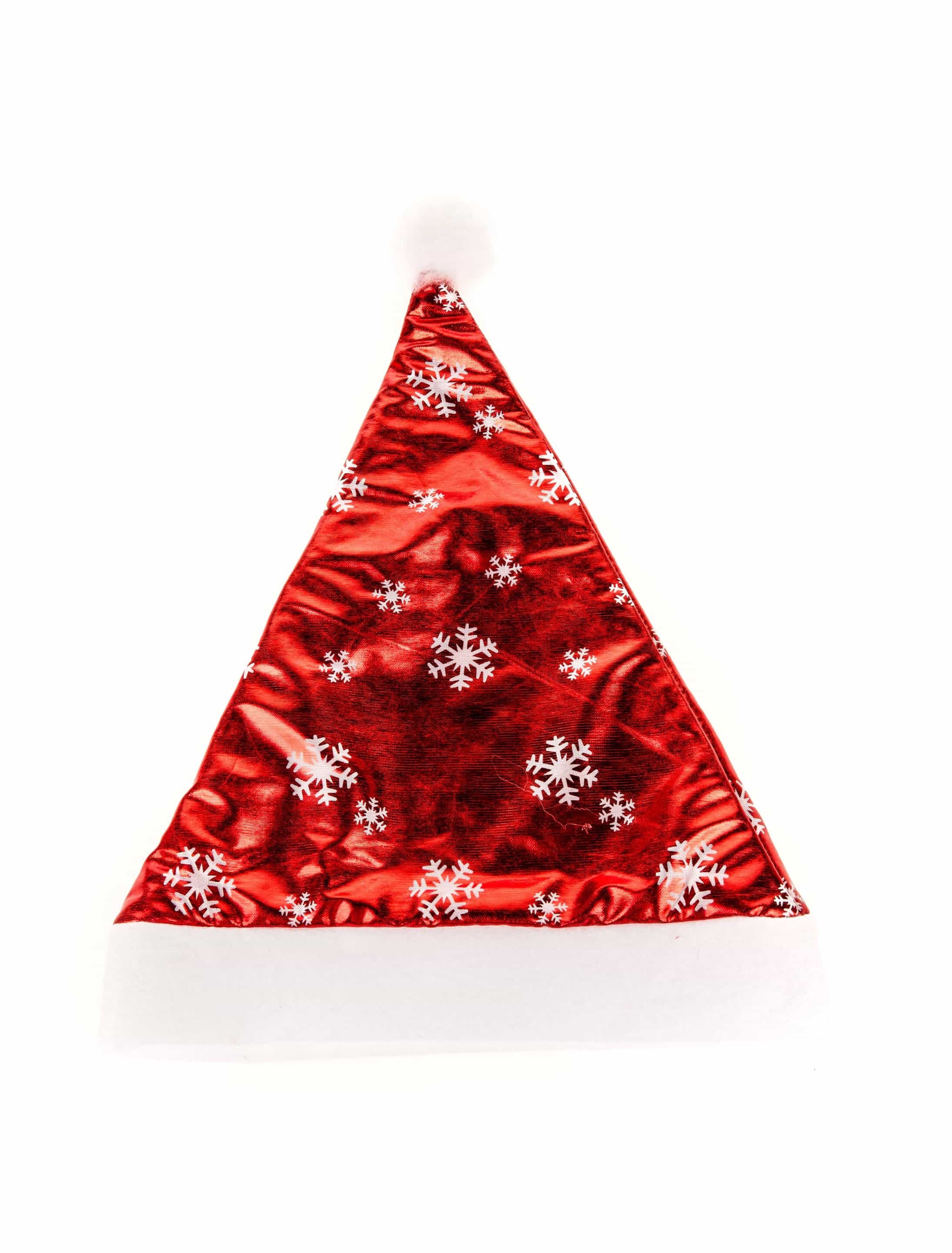 Weihnachtsmütze Schneeflocken Weihnachtsmütze Schneeflocken