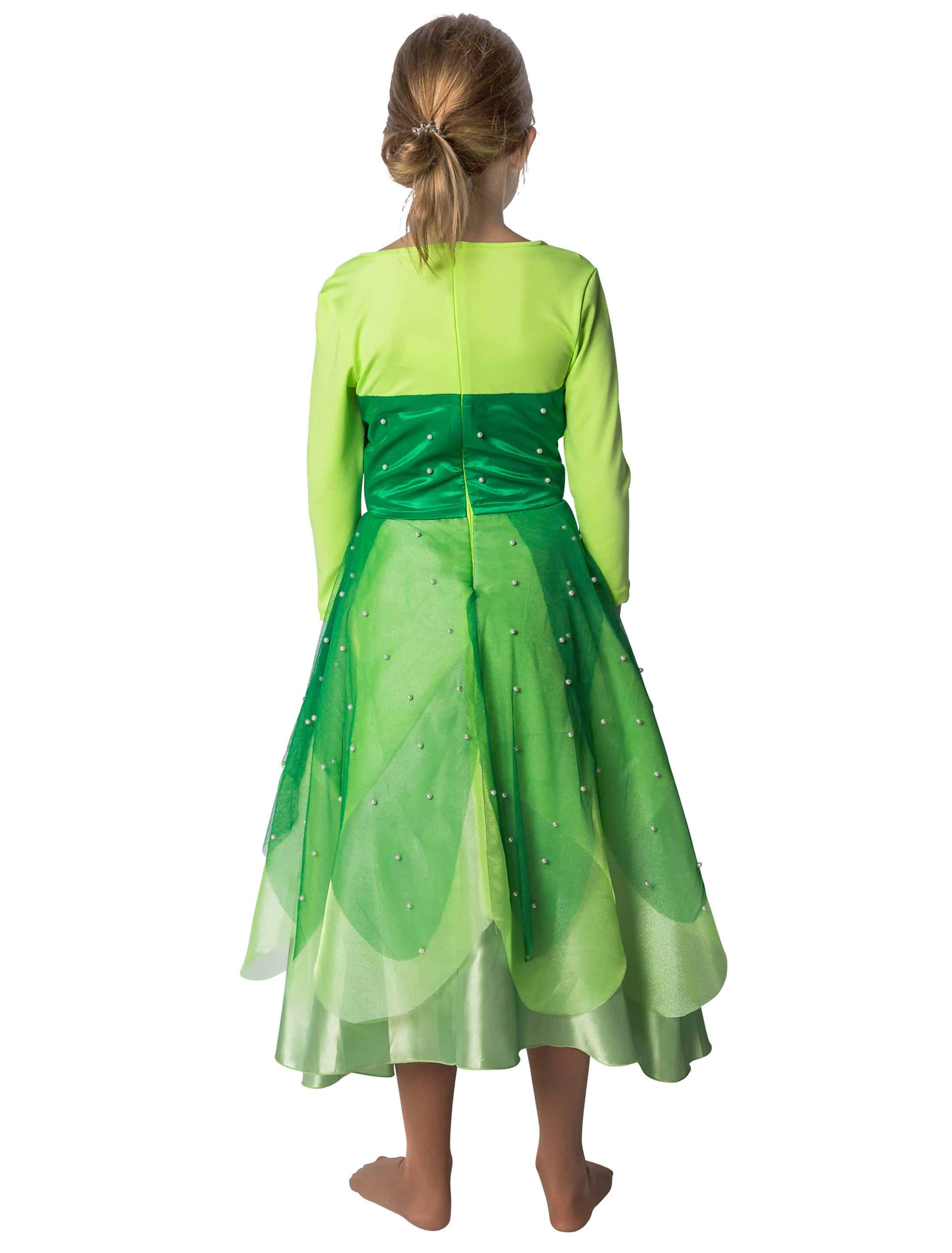 Kleid Froschkönigin Kinder grün 128