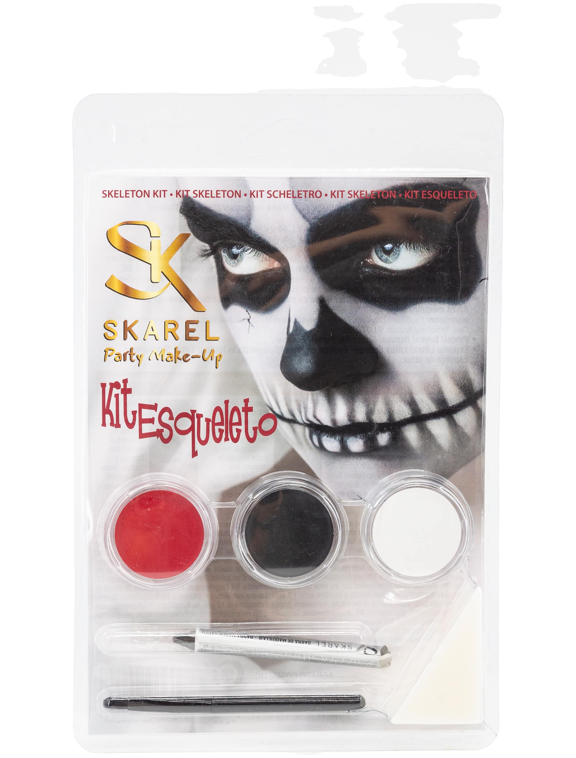 Make-up Set Skelett