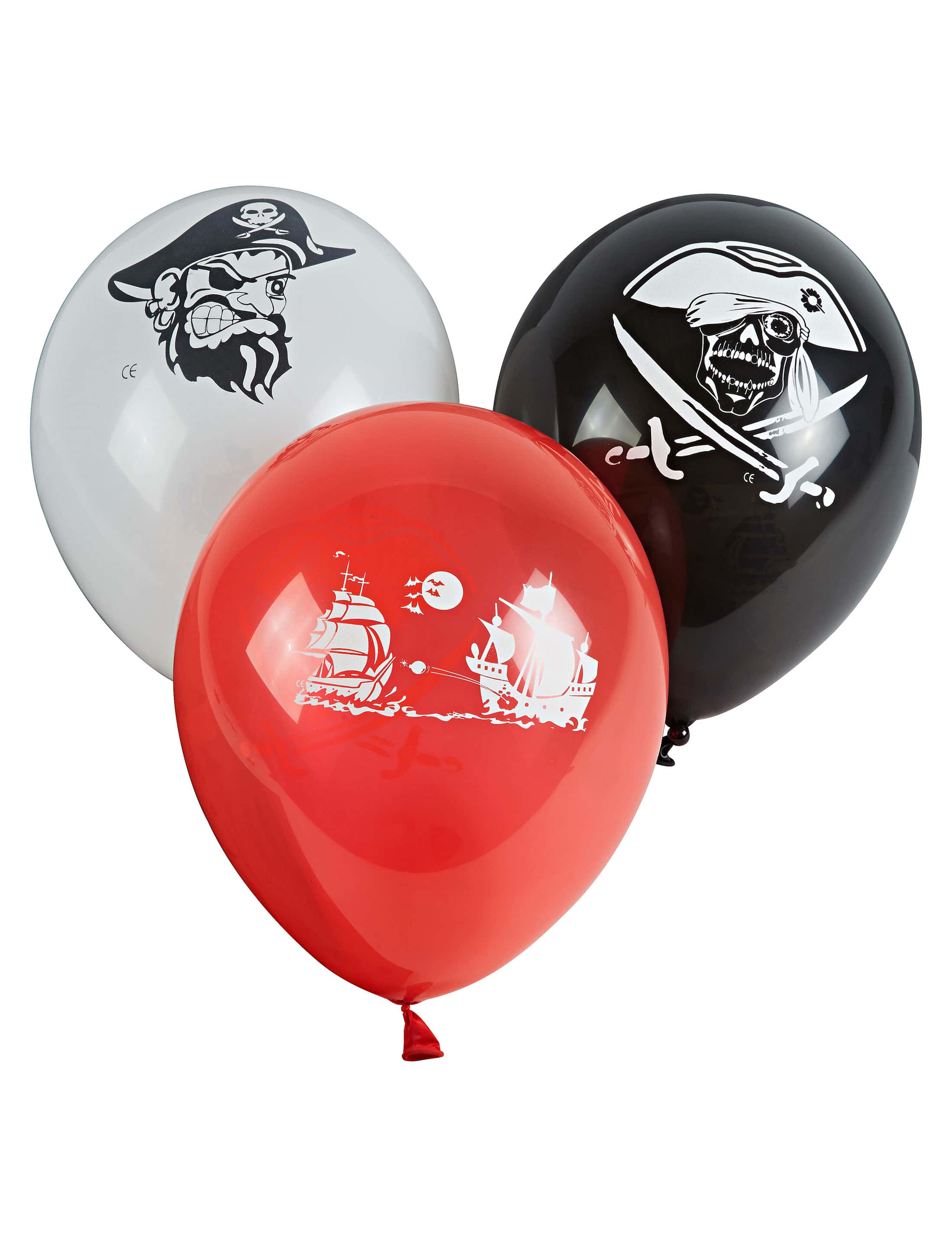 Luftballons Pirat 10er Beutel