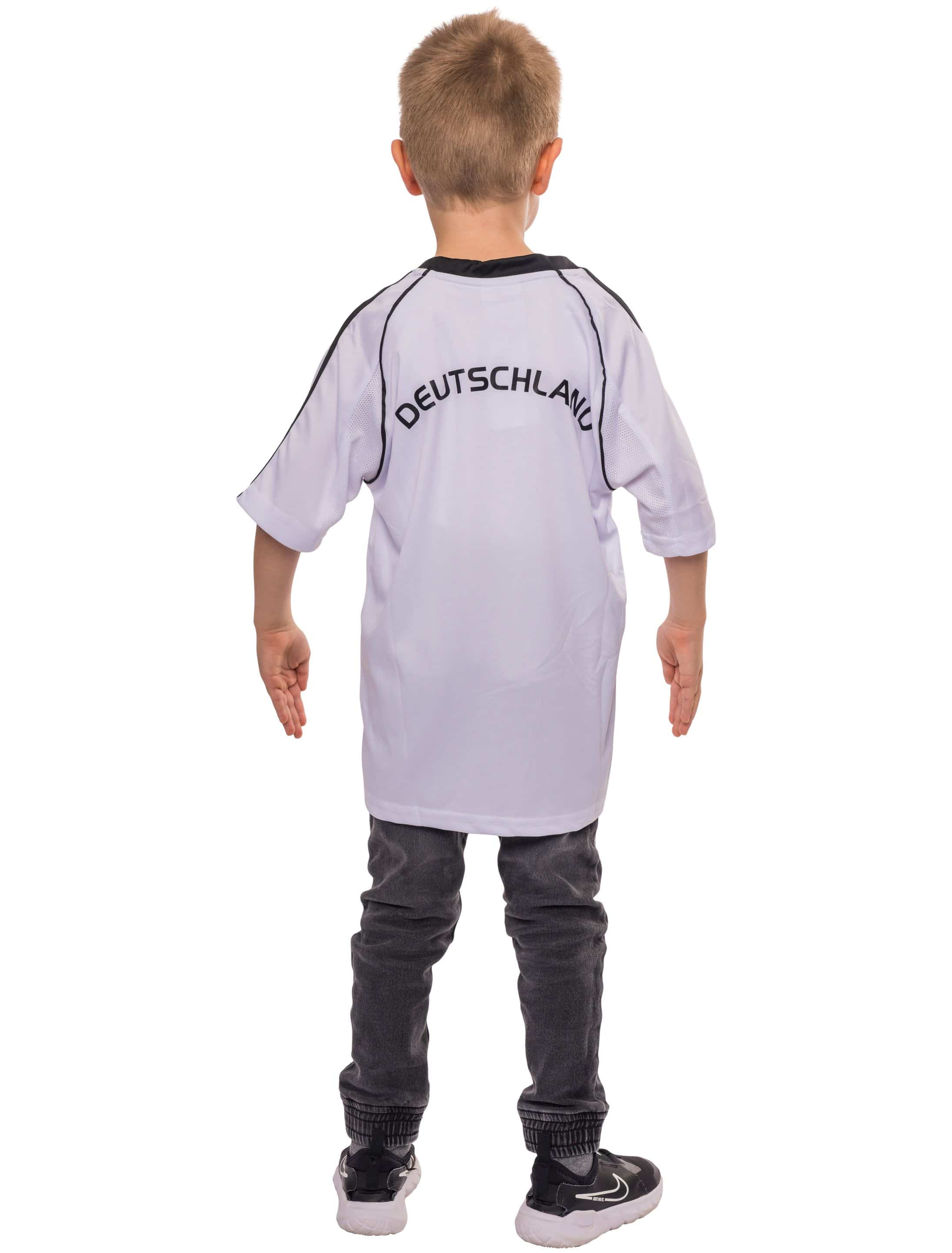 T-Shirt Deutschland Trikot Kinder weiß M