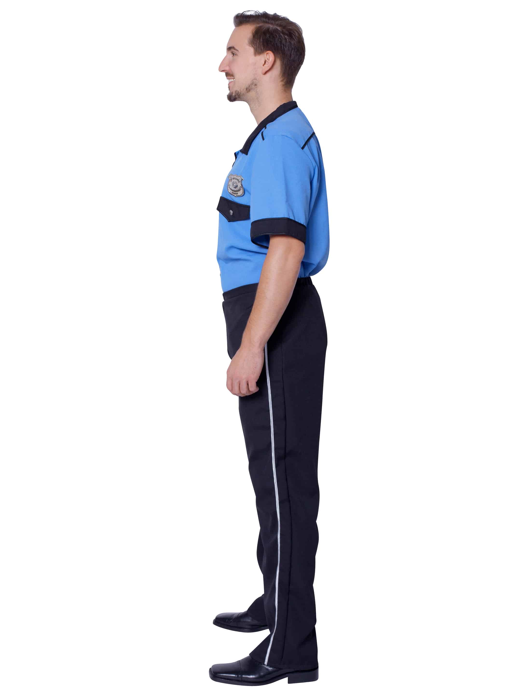 Polizist Herren 2-tlg. hellblau 58 Polizist Herren 2-tlg. hellblau 58