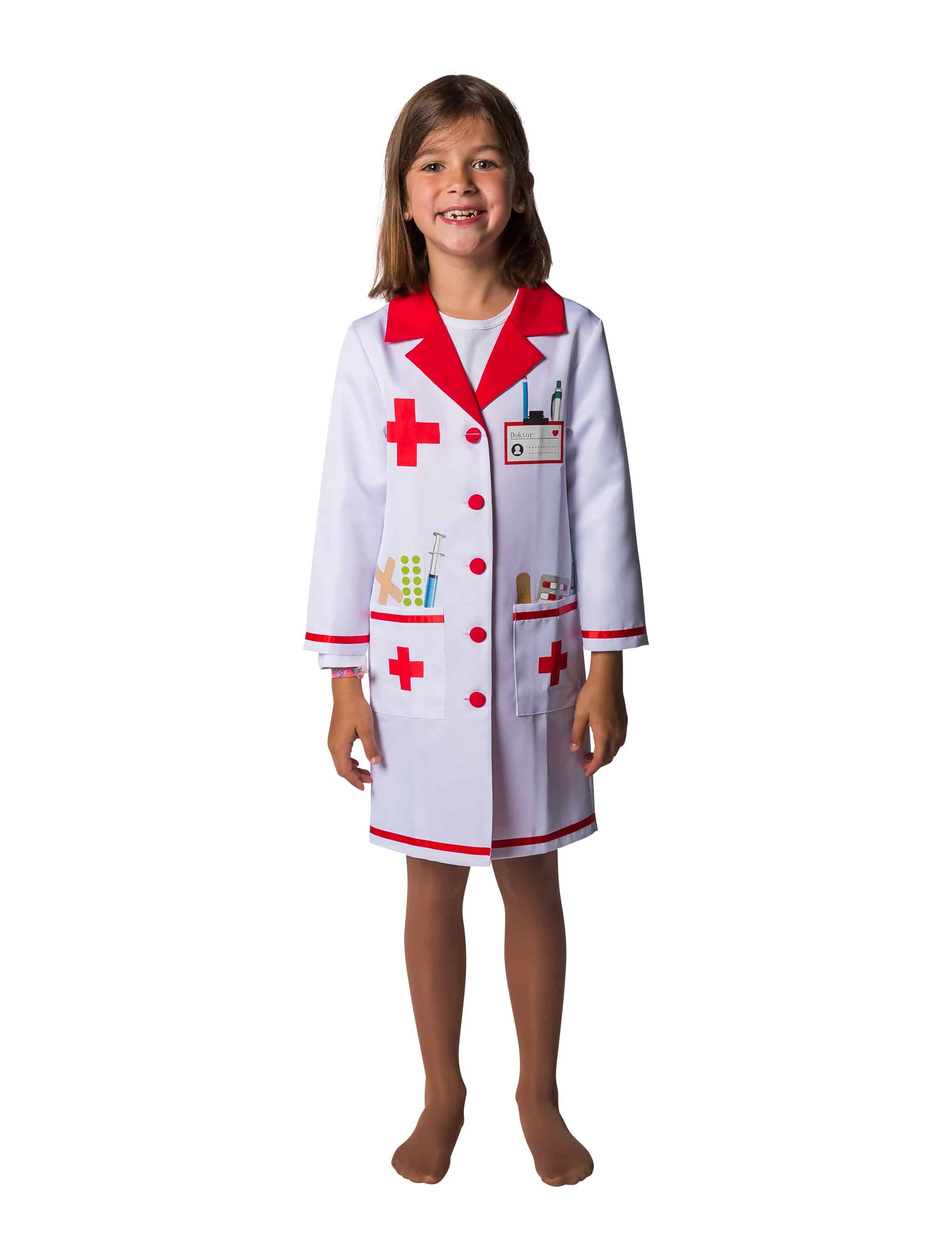 Doktorkittel Kinder weiß 140 Doktorkittel Kinder weiß 140