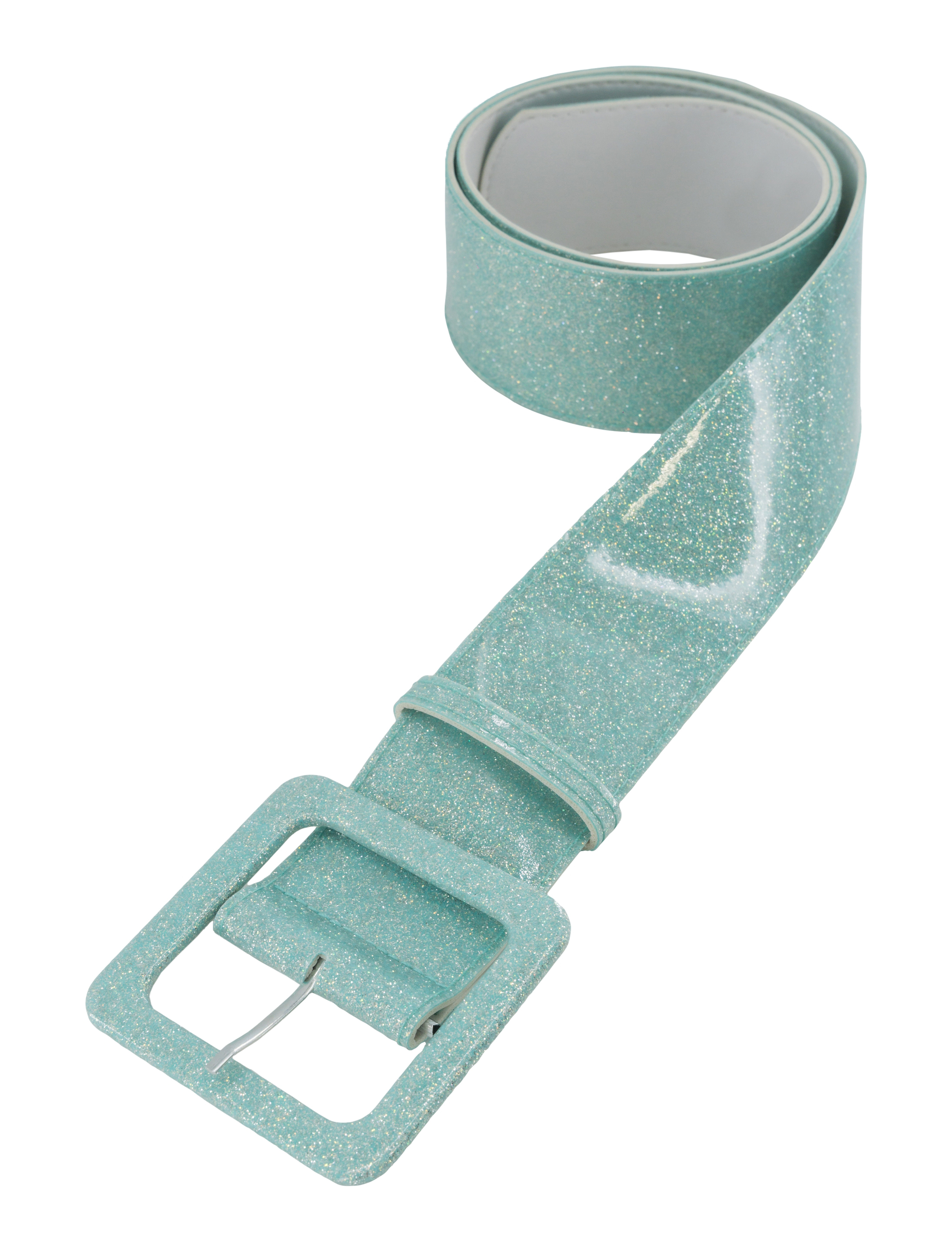 Gürtel Glitzer pastell grün