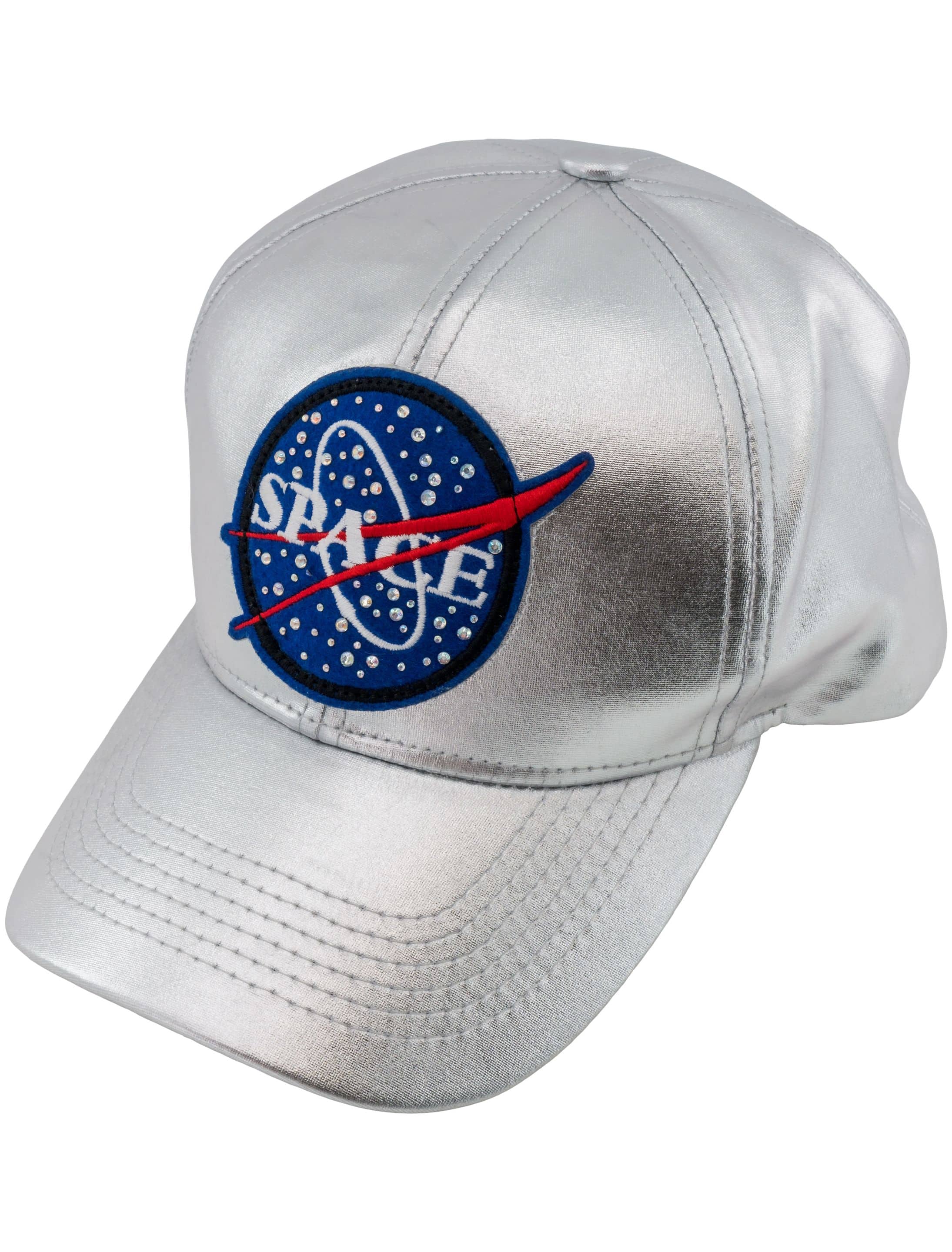 Baseball Cap Space silber