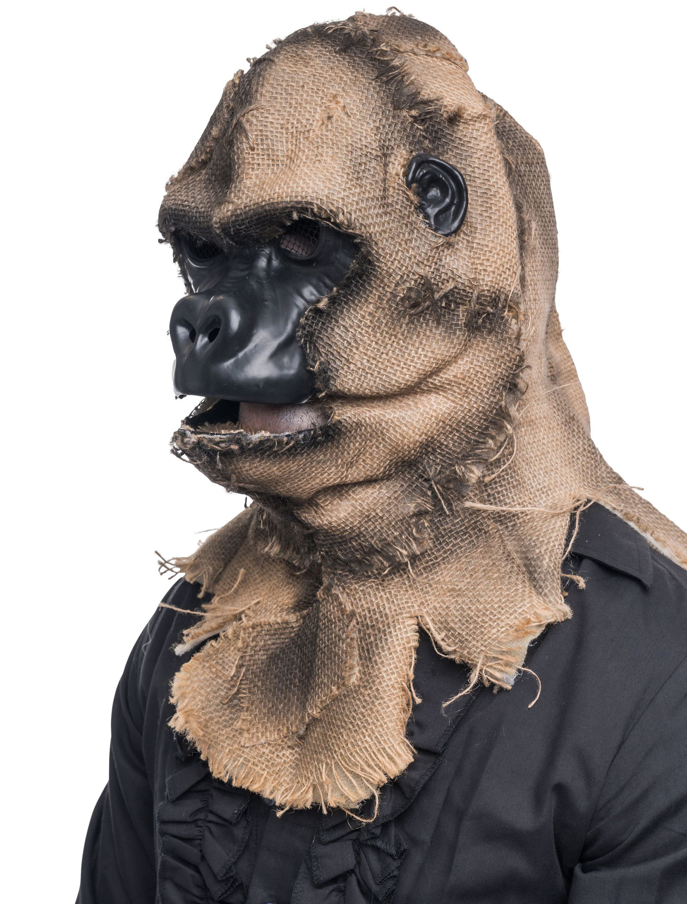 Vollmaske Horror Gorilla beige/braun Vollmaske Horror Gorilla beige/braun