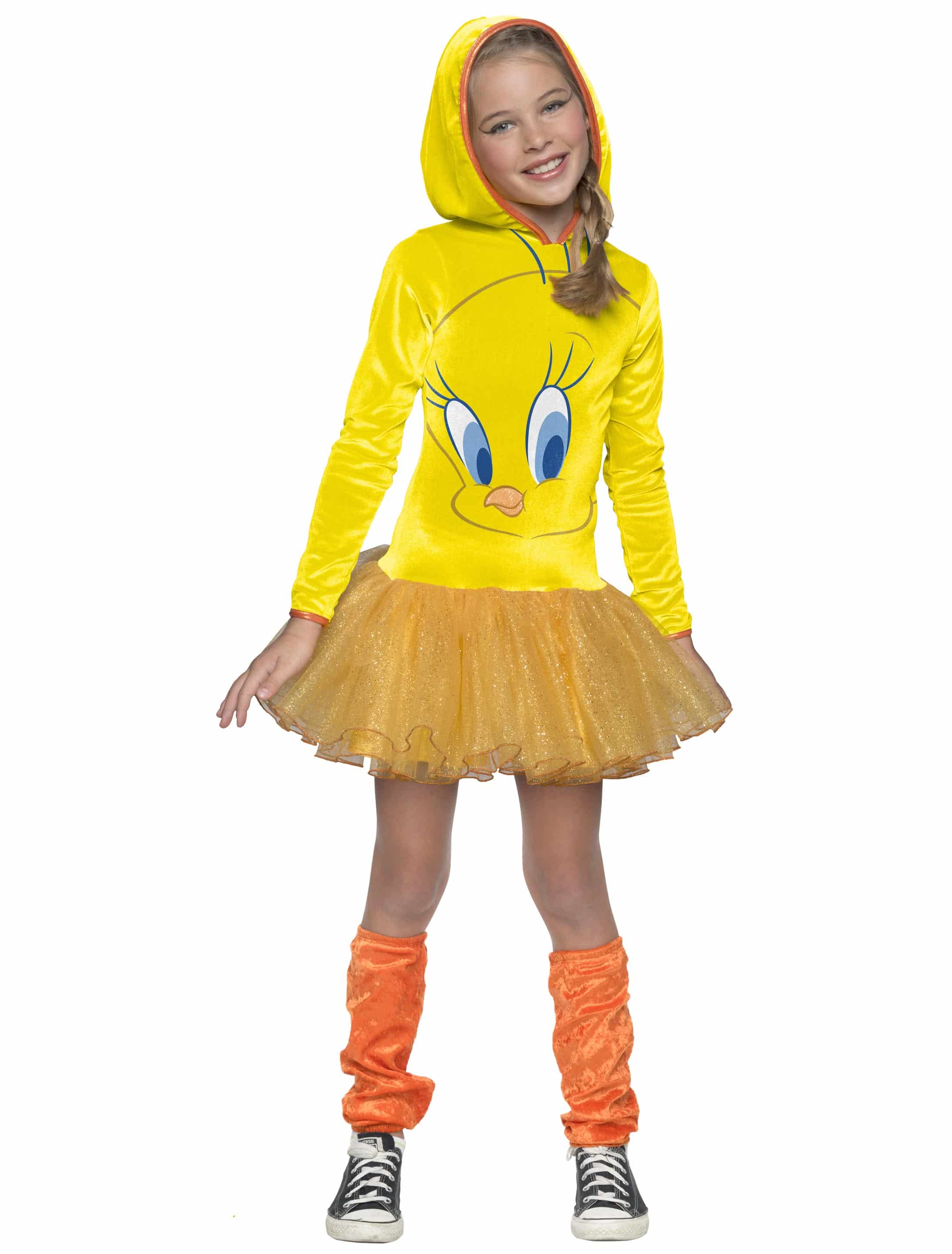 Kleid Tweety Kinder 2-tlg. gelb M