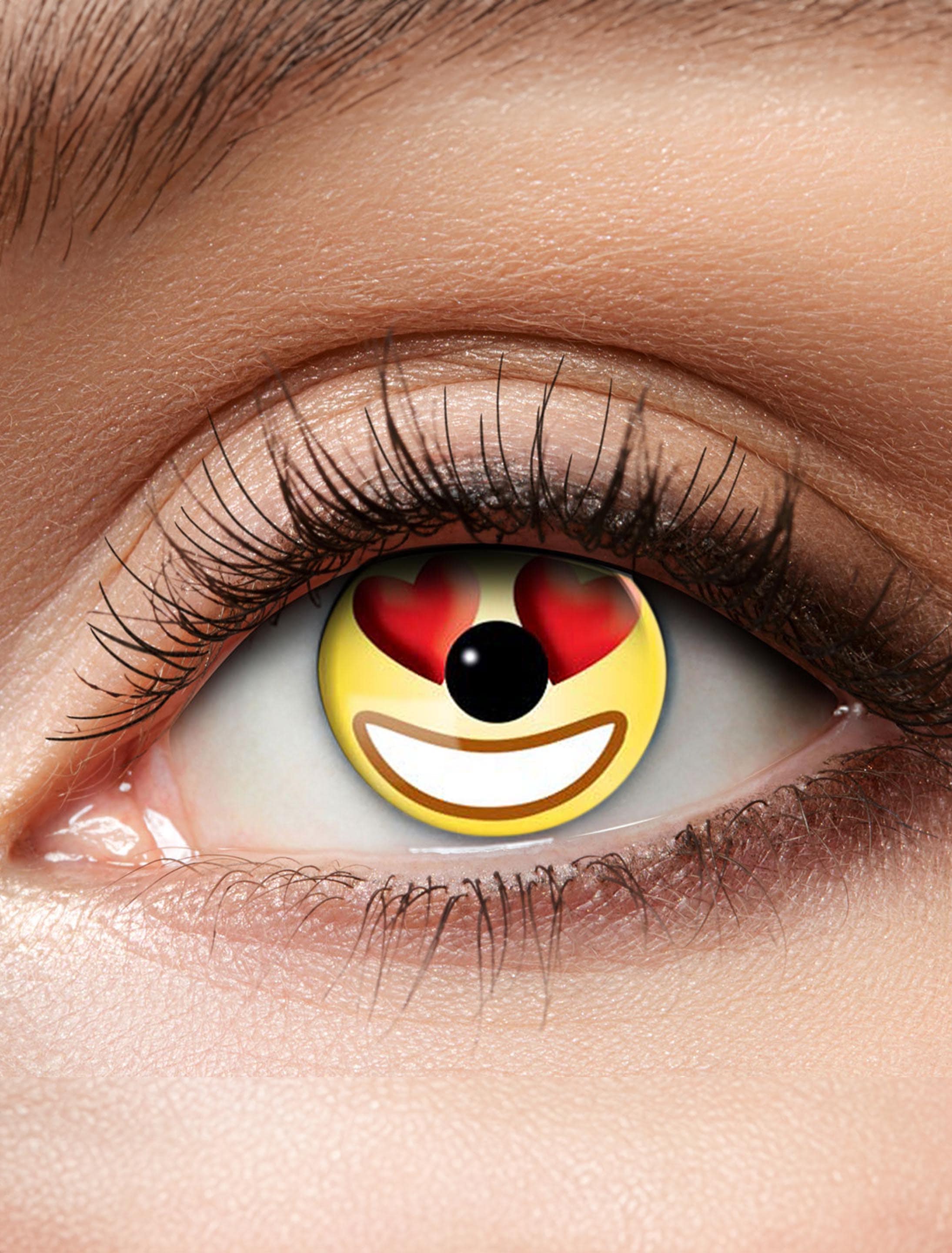 Kontaktlinsen Emoji Herz