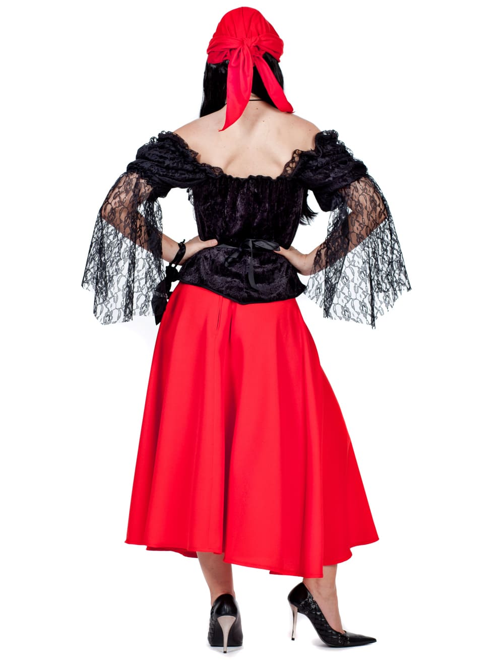 Rock lang Damen rot 38 Rock lang Damen rot 38