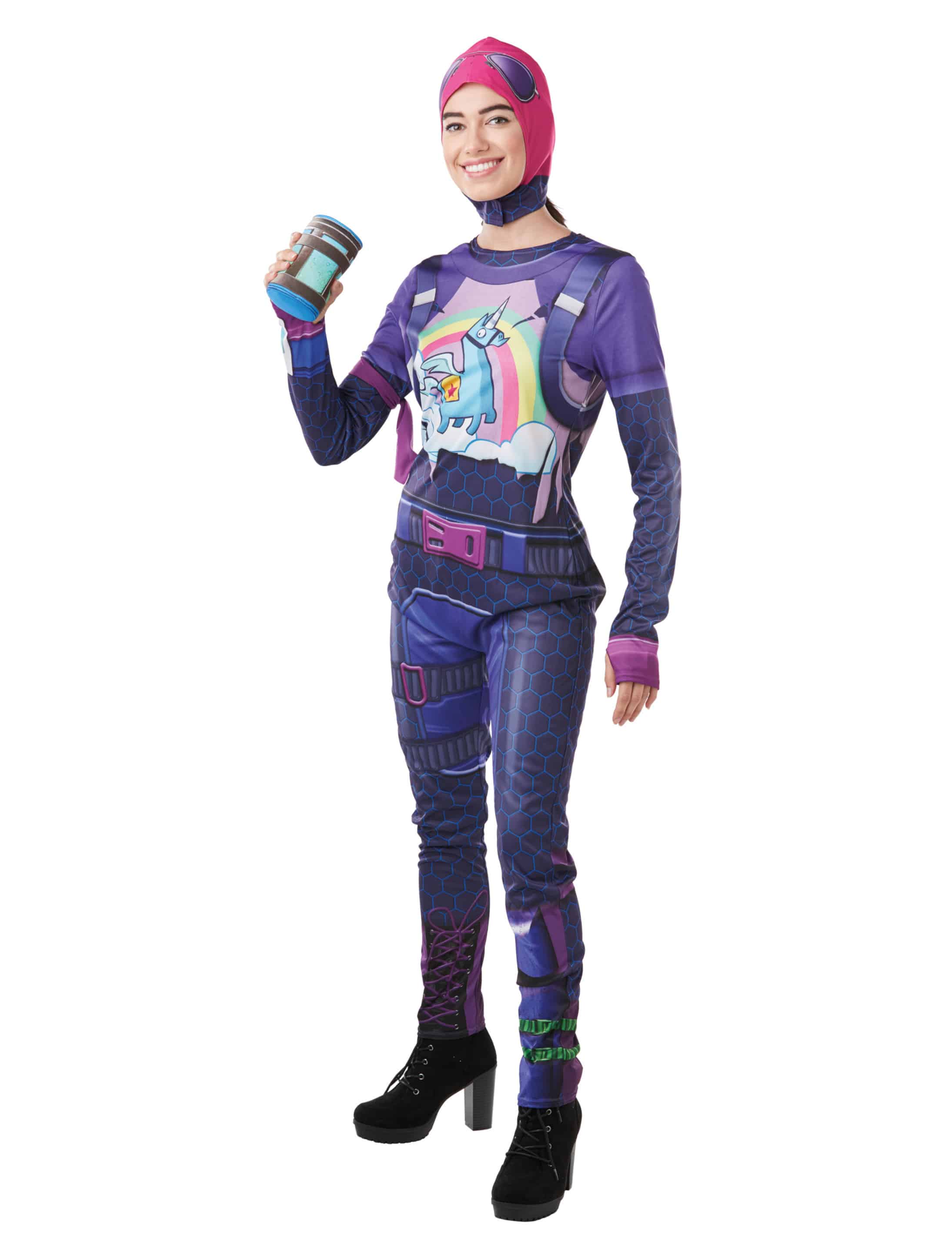 Brite Bomber Fortnite Damen 4-tlg. blau M