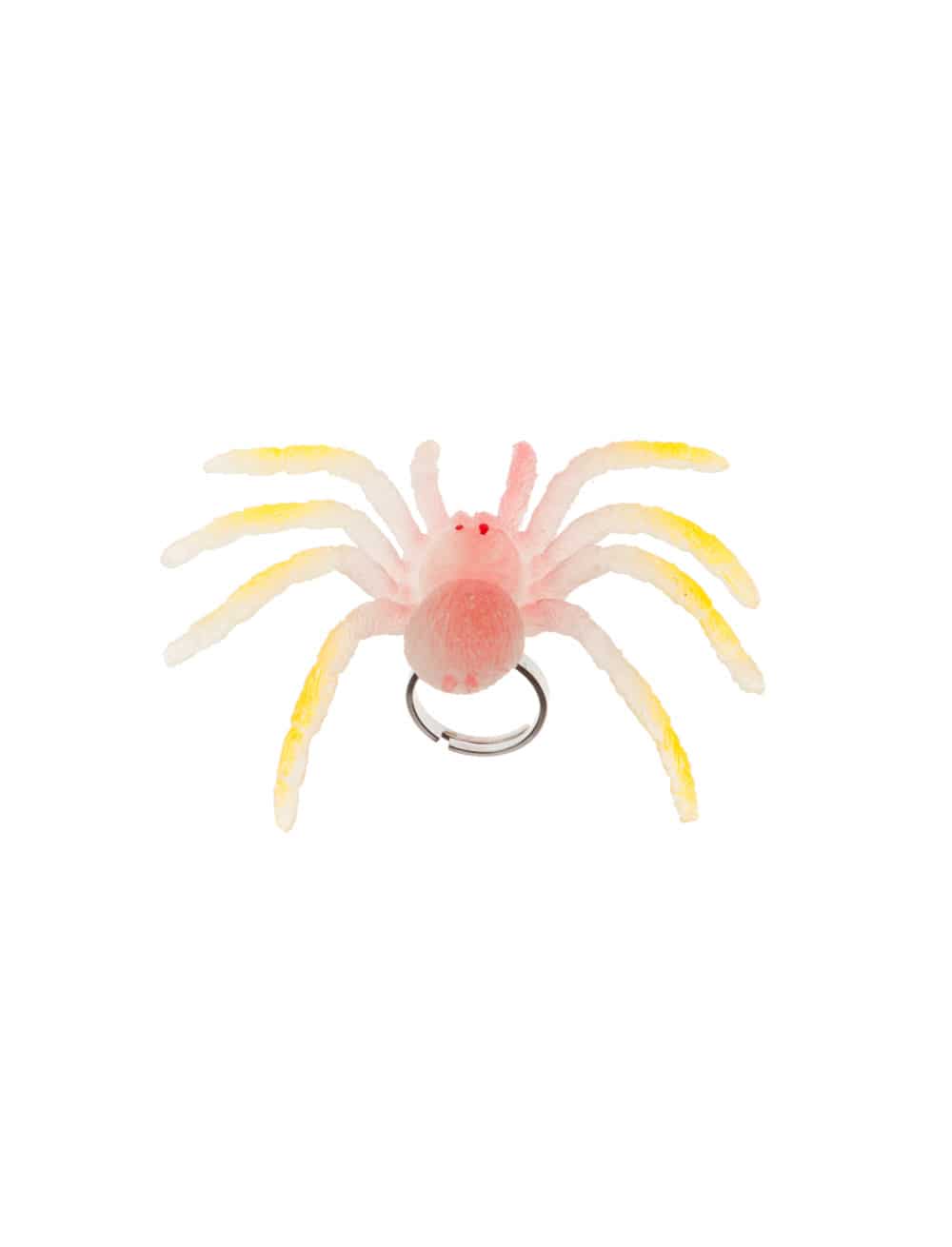Ring Leuchtspinne rot/gelb Ring Leuchtspinne rot/gelb