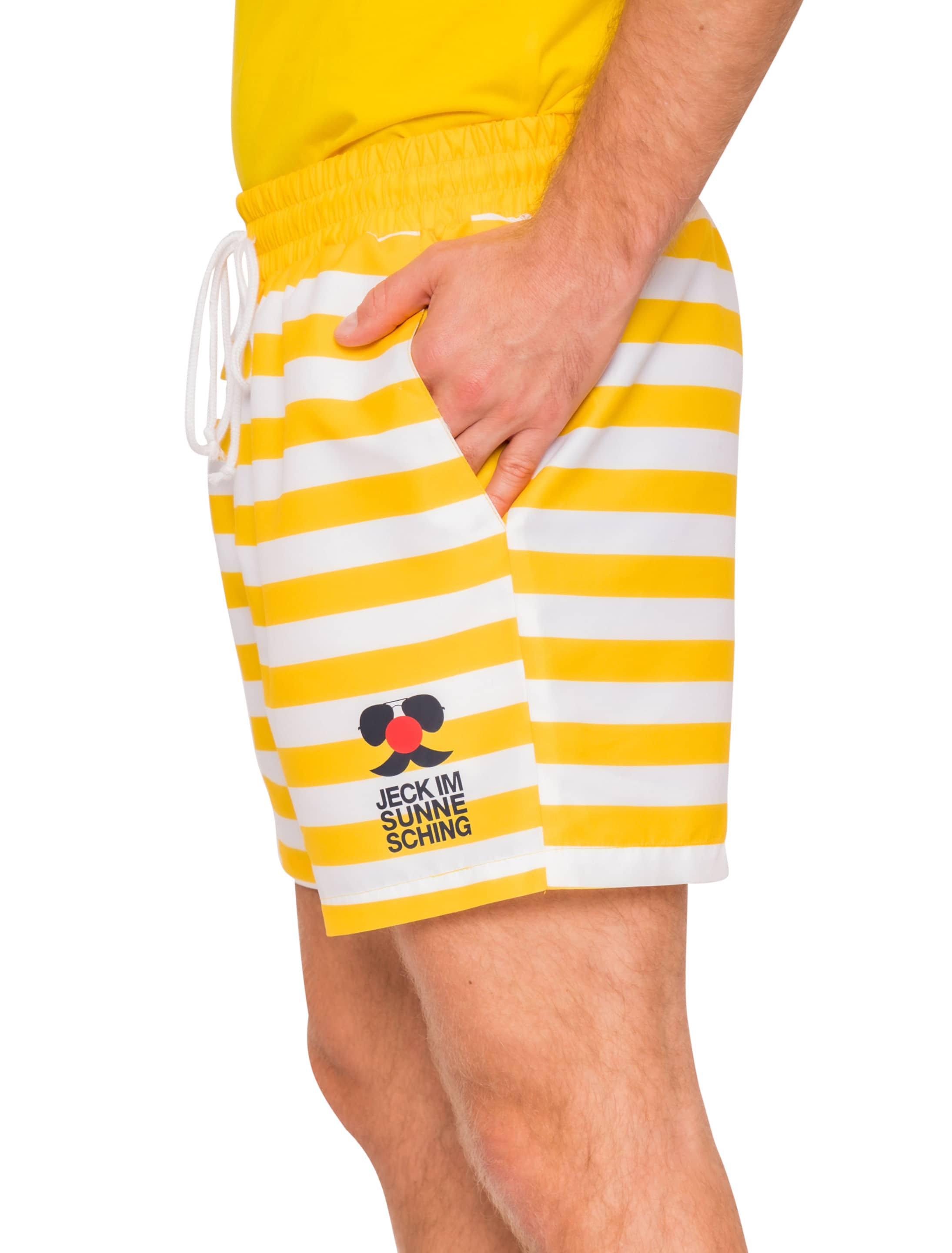 Shorts Jeck im Sunnesching Herren gelb S/M