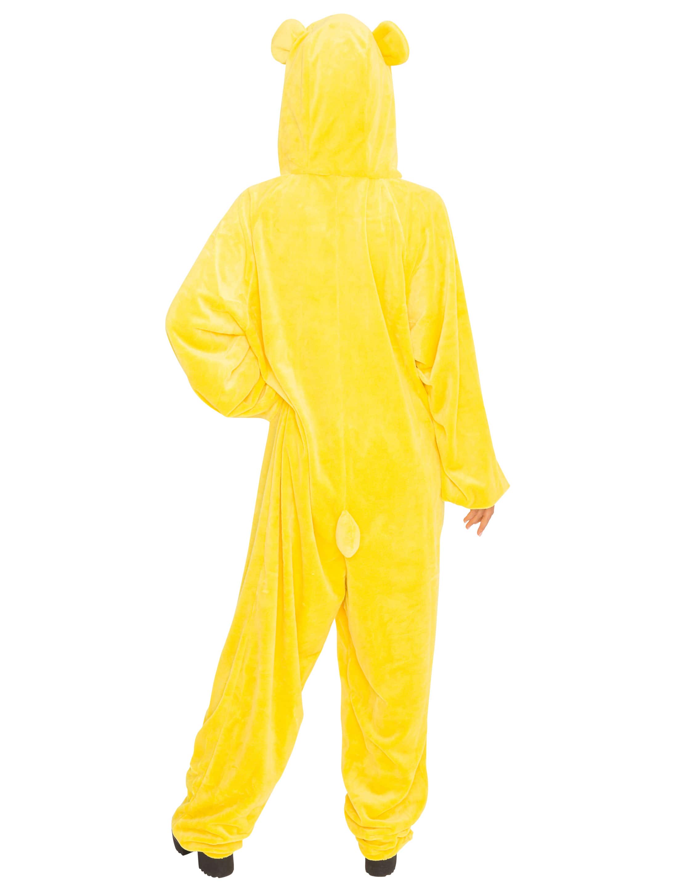 Overall Plüsch Bärchen Damen gelb 34-36