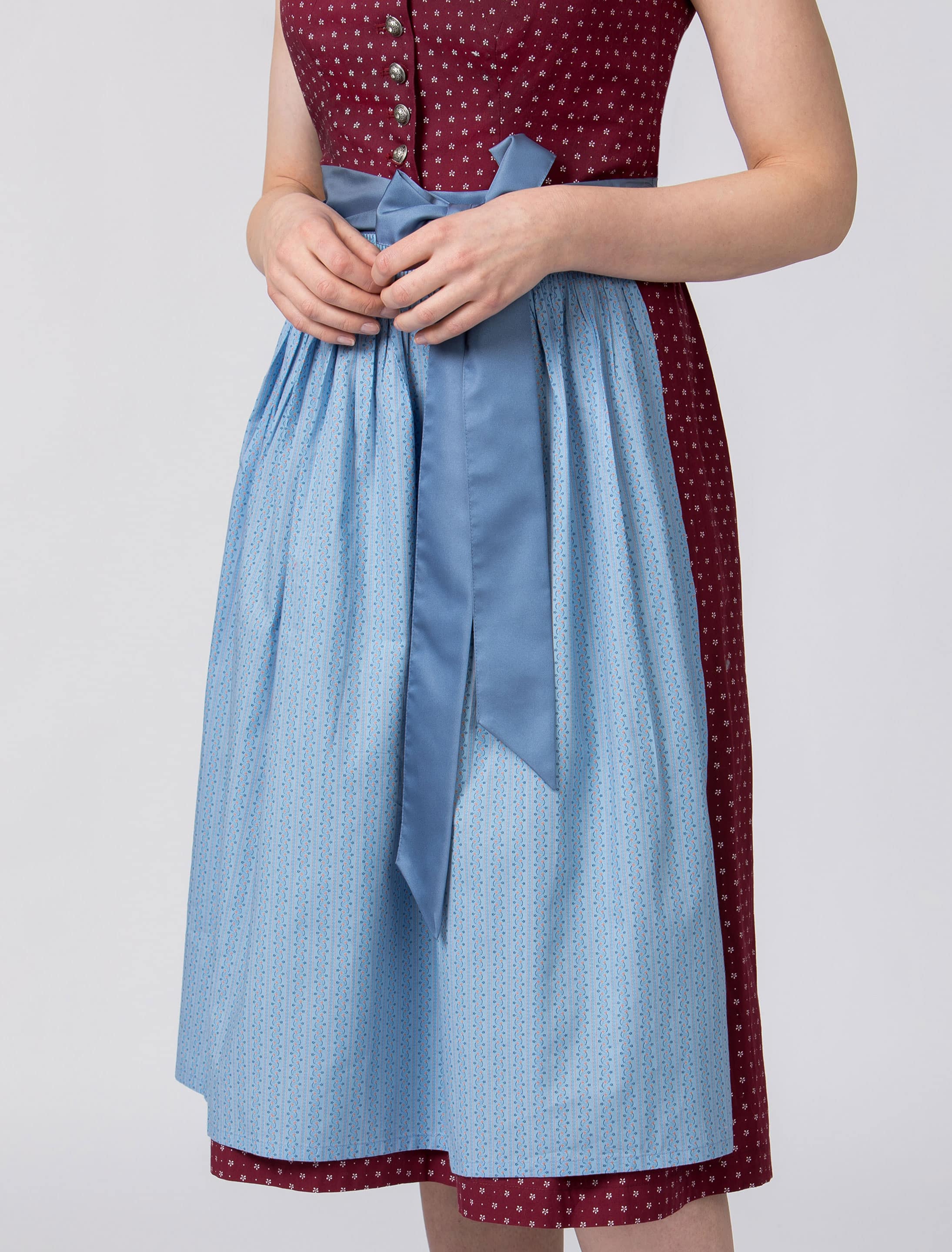 Dirndl Julina Damen bordeaux 40