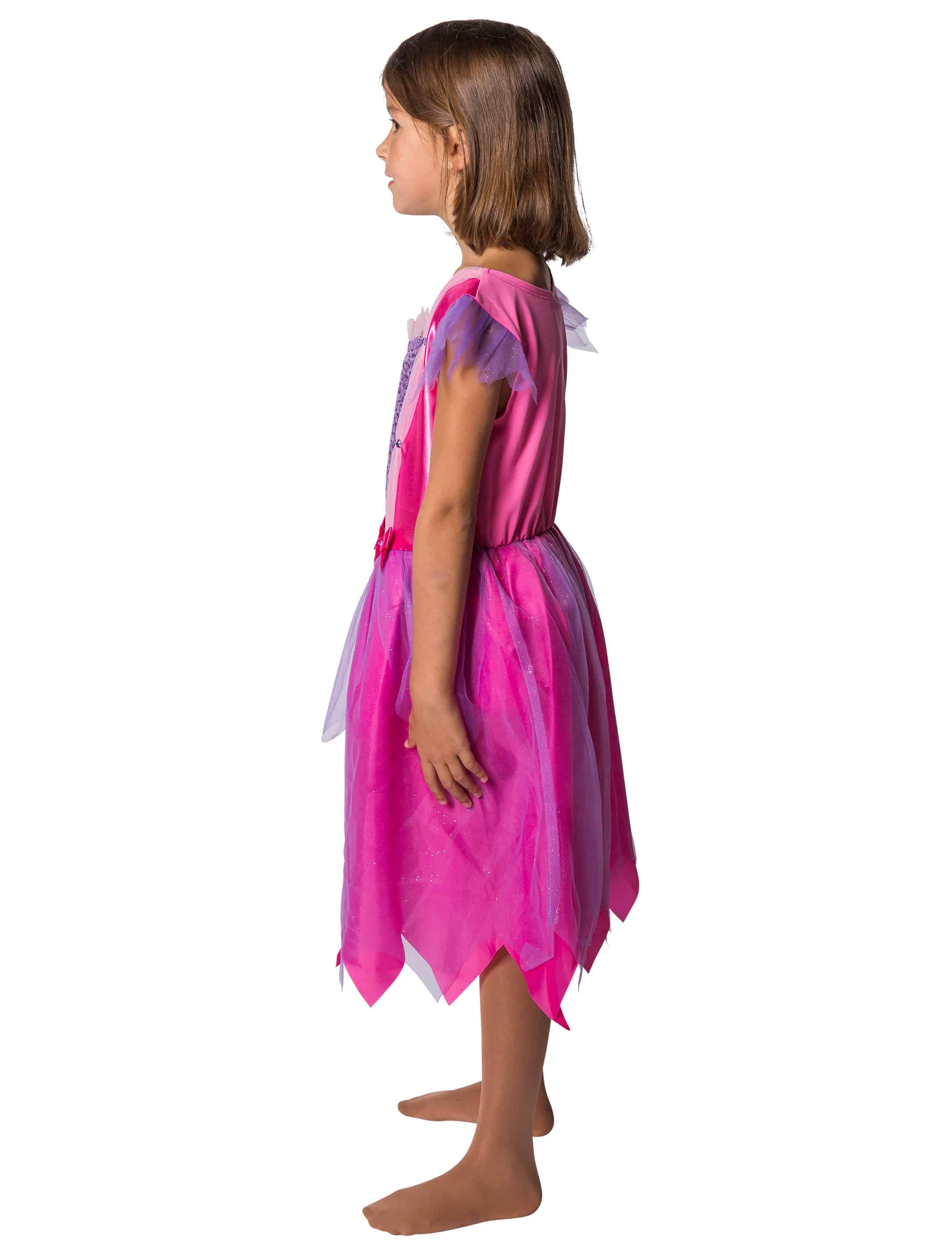 Kleid Fee Kinder pink 7-8 Jahre